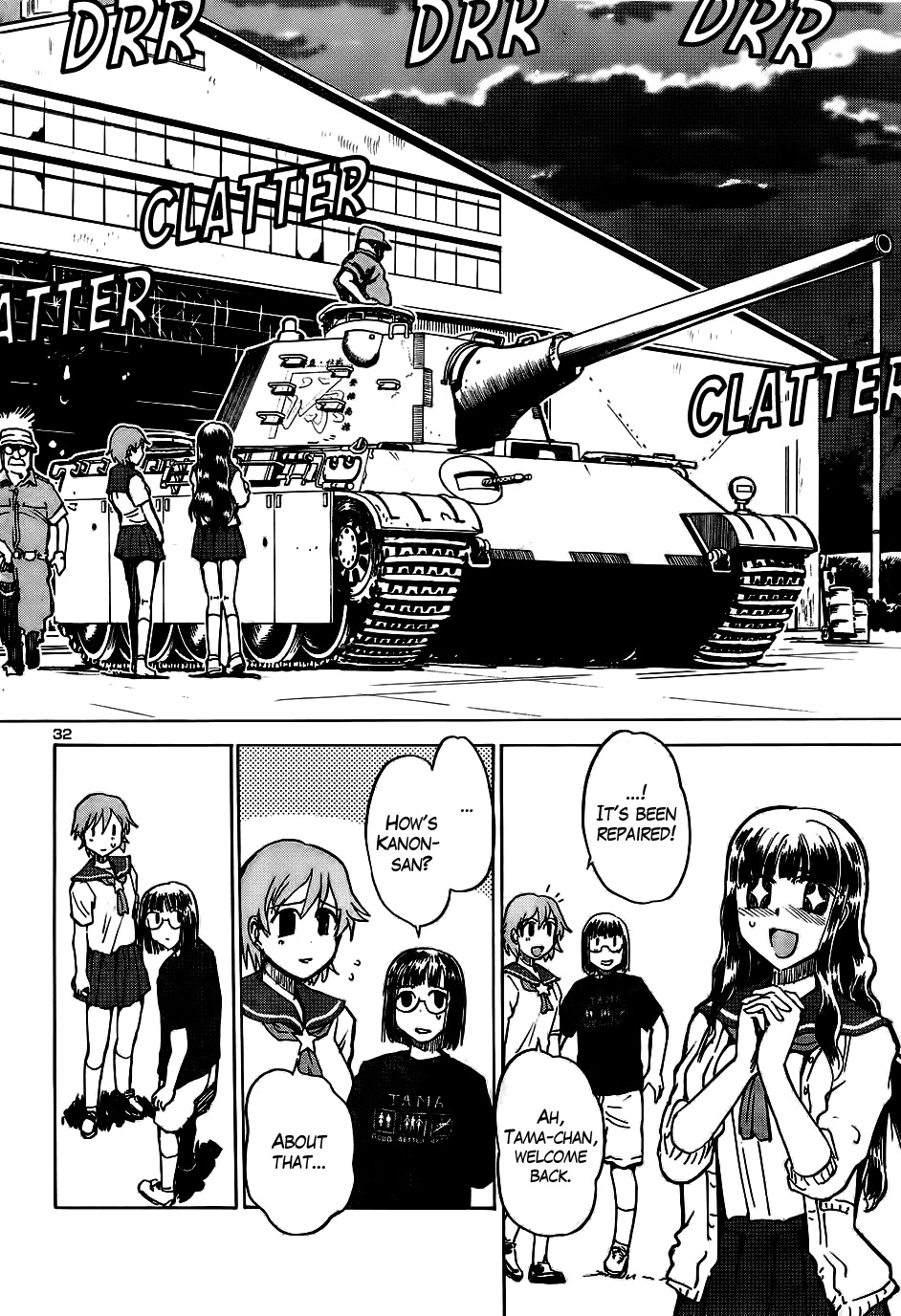 Sailor Fuku to Juusensha Chapter 11 page 33 - Chapter 11: Pay Attention! Master Peiper's Tank Rider Corner