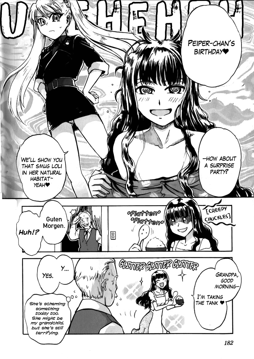 Sailor Fuku to Juusensha Chapter 12.5 page 2 - Chapter 12.5: Bonus: Bondage! A Room, Glasses and Homemade Salami