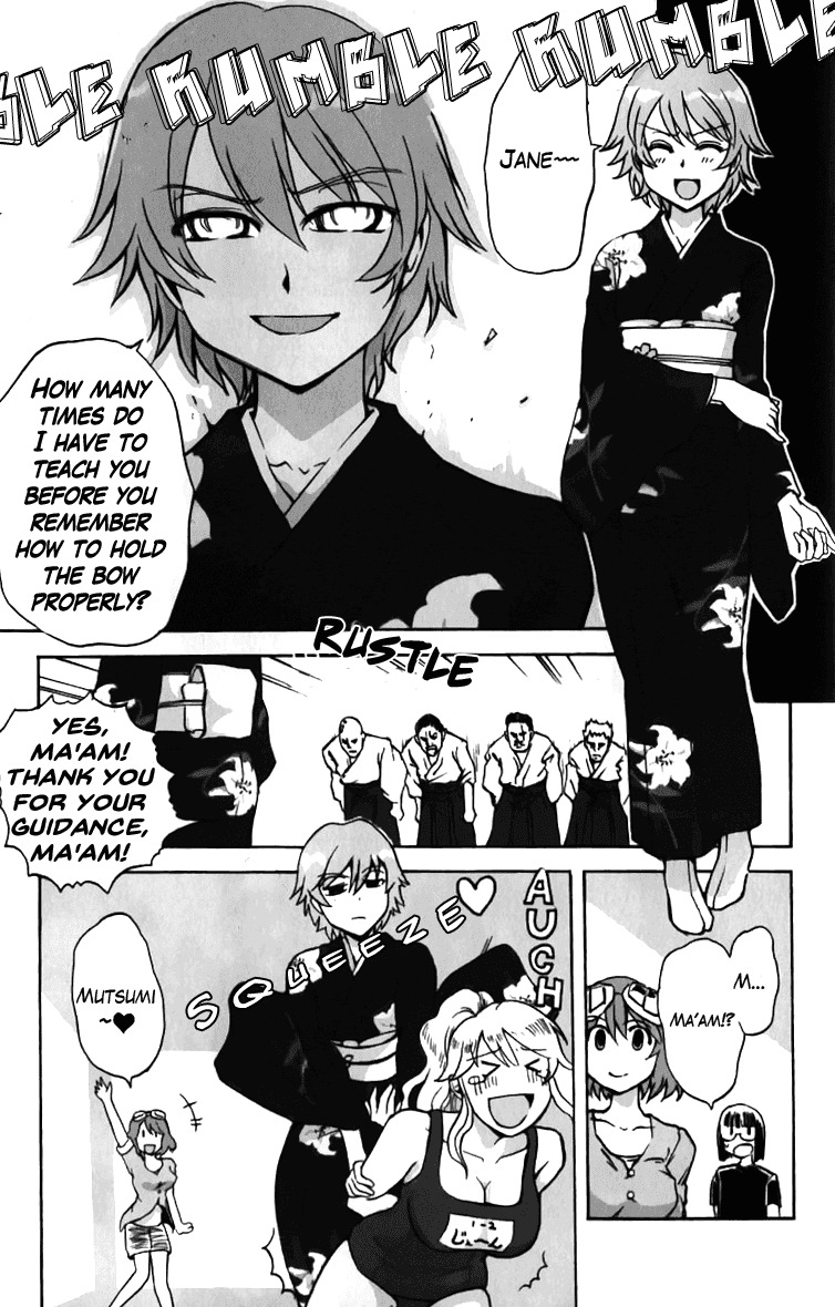 Sailor Fuku to Juusensha Chapter 12.5 page 7 - Chapter 12.5: Bonus: Bondage! A Room, Glasses and Homemade Salami