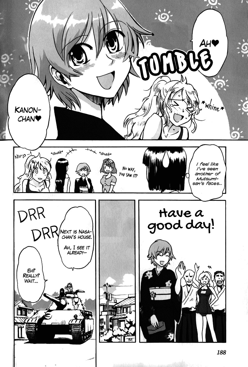 Sailor Fuku to Juusensha Chapter 12.5 page 8 - Chapter 12.5: Bonus: Bondage! A Room, Glasses and Homemade Salami