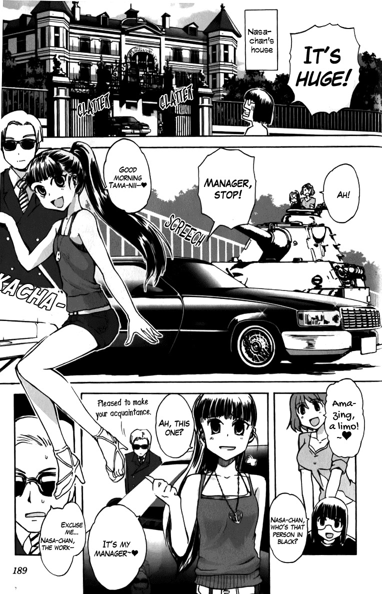 Sailor Fuku to Juusensha Chapter 12.5 page 9 - Chapter 12.5: Bonus: Bondage! A Room, Glasses and Homemade Salami
