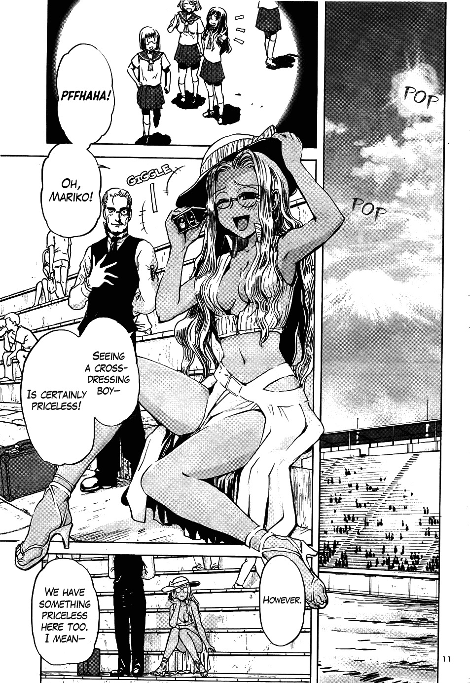 Sailor Fuku to Juusensha Chapter 12 page 10 - Chapter 12: Make a Comeback! The Limelight of the Crossdressing Boy