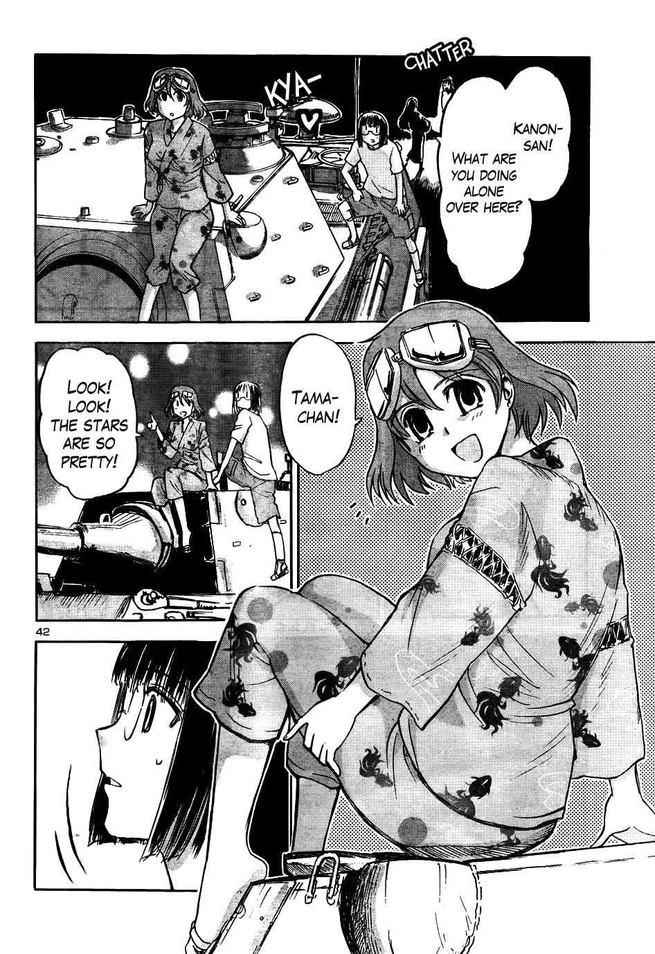 Sailor Fuku to Juusensha Chapter 13 page 44 - Chapter 13: Watch Fireworks! Summer Festival in the Middle of Night