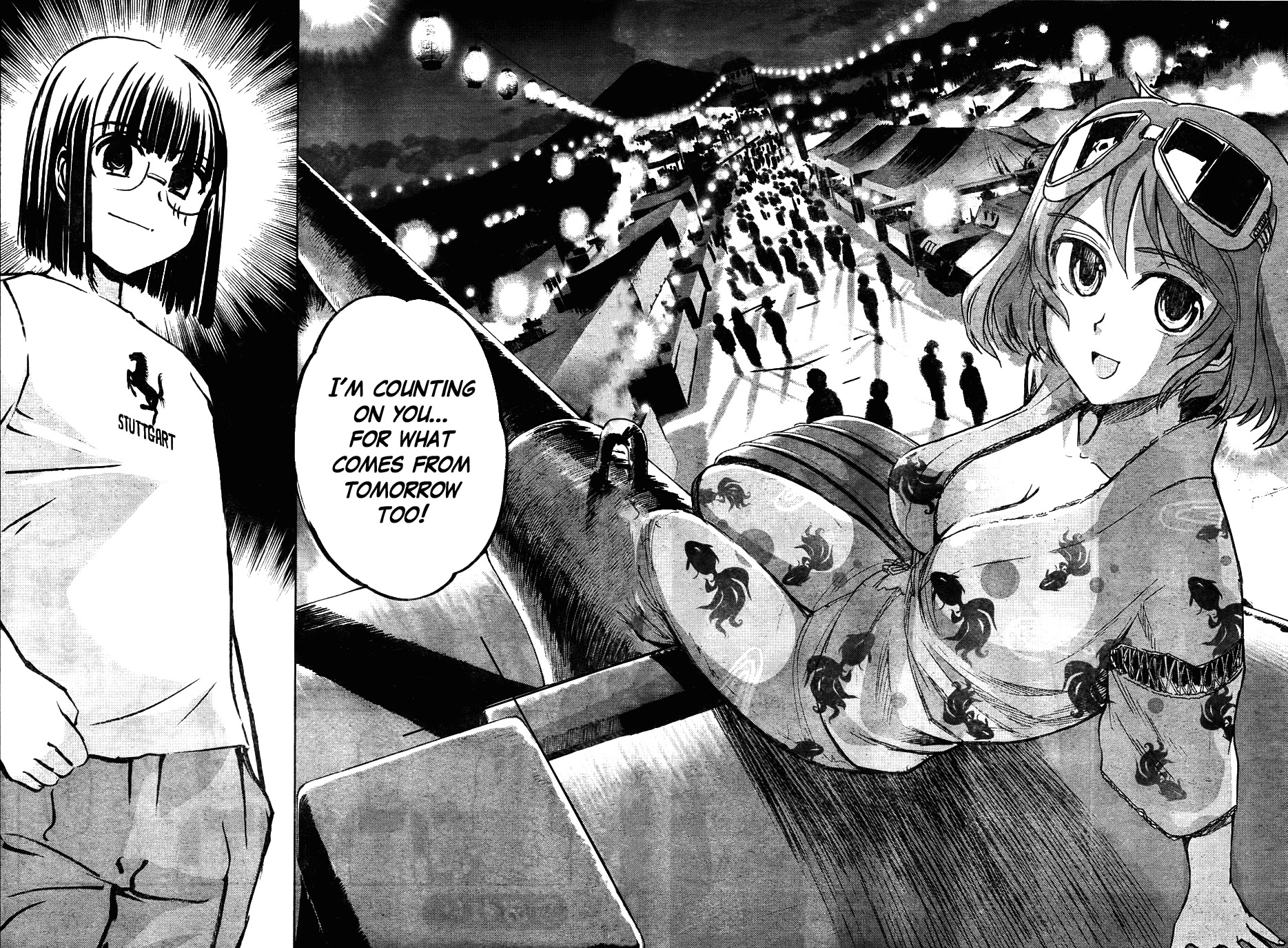 Sailor Fuku to Juusensha Chapter 13 page 46 - Chapter 13: Watch Fireworks! Summer Festival in the Middle of Night