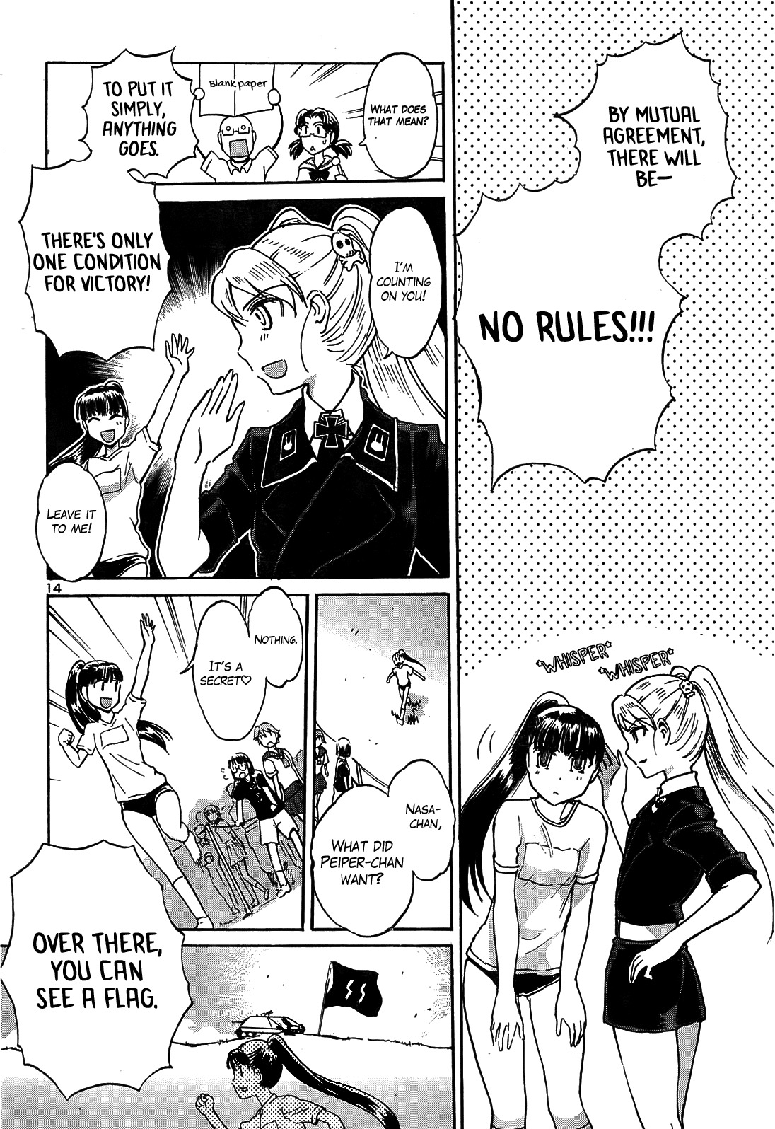 Sailor Fuku to Juusensha Chapter 14 page 12 - Chapter 14: Be Her Second! Peiper-chan's Revenge Battle