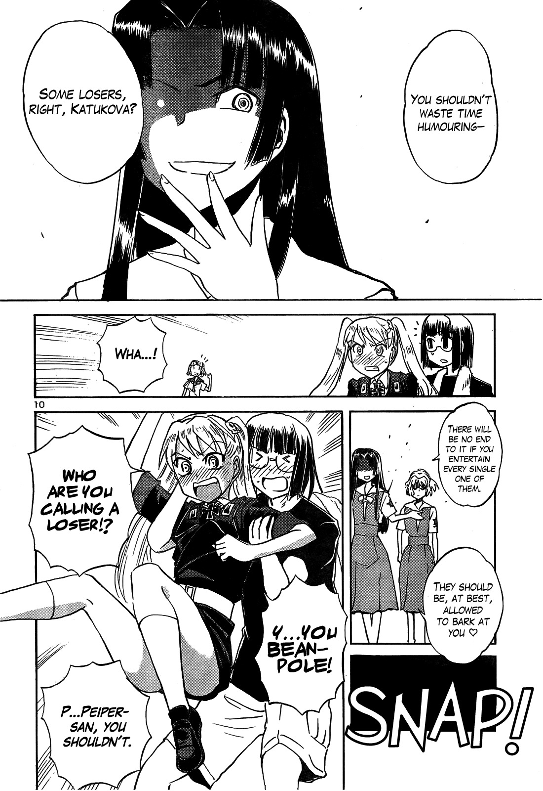 Sailor Fuku to Juusensha Chapter 14 page 9 - Chapter 14: Be Her Second! Peiper-chan's Revenge Battle