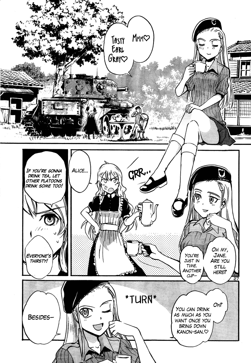 Sailor Fuku to Juusensha Chapter 15 page 25 - Chapter 15: Scheme! Alice-chan and Her Panjandrum