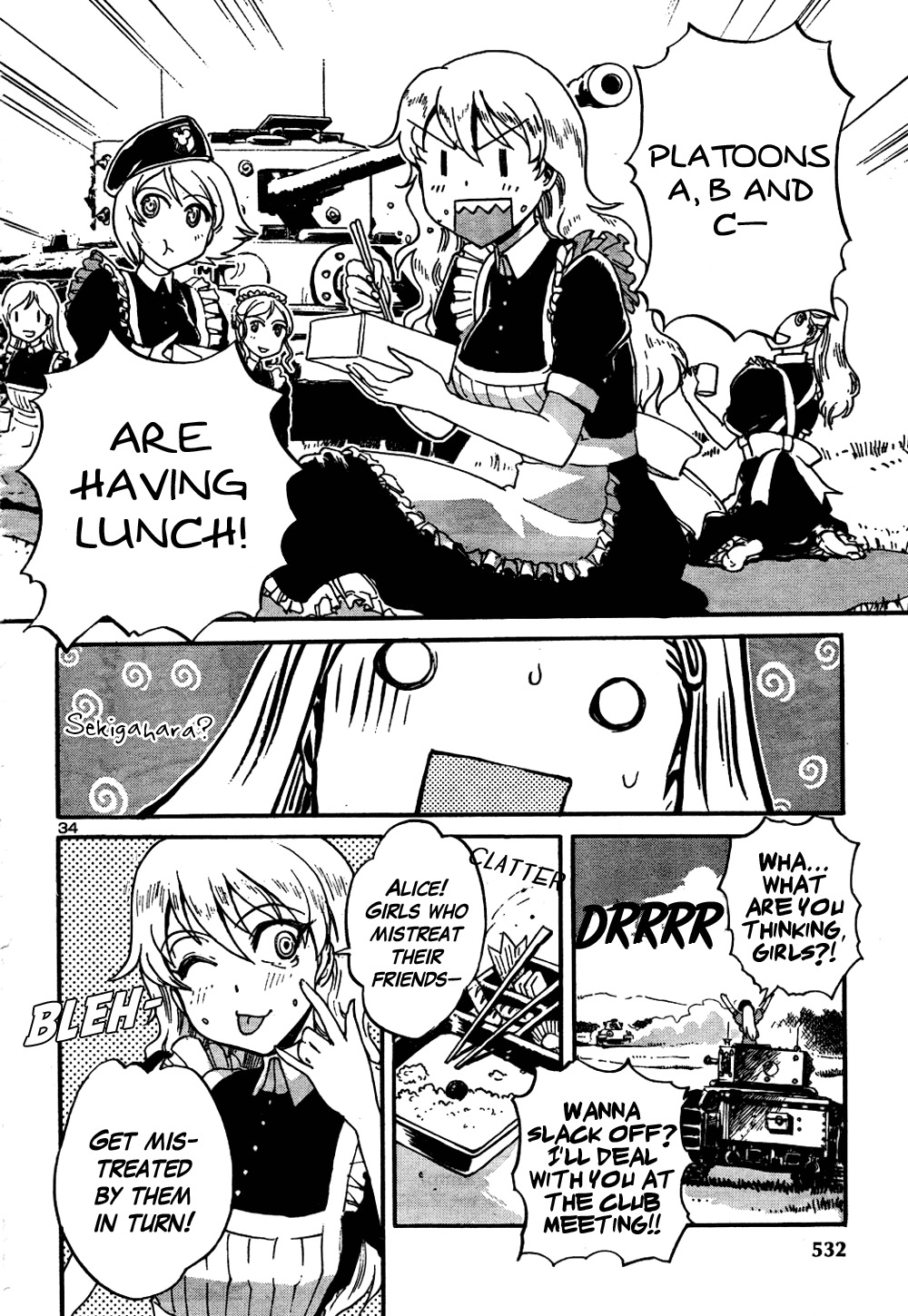 Sailor Fuku to Juusensha Chapter 15 page 32 - Chapter 15: Scheme! Alice-chan and Her Panjandrum