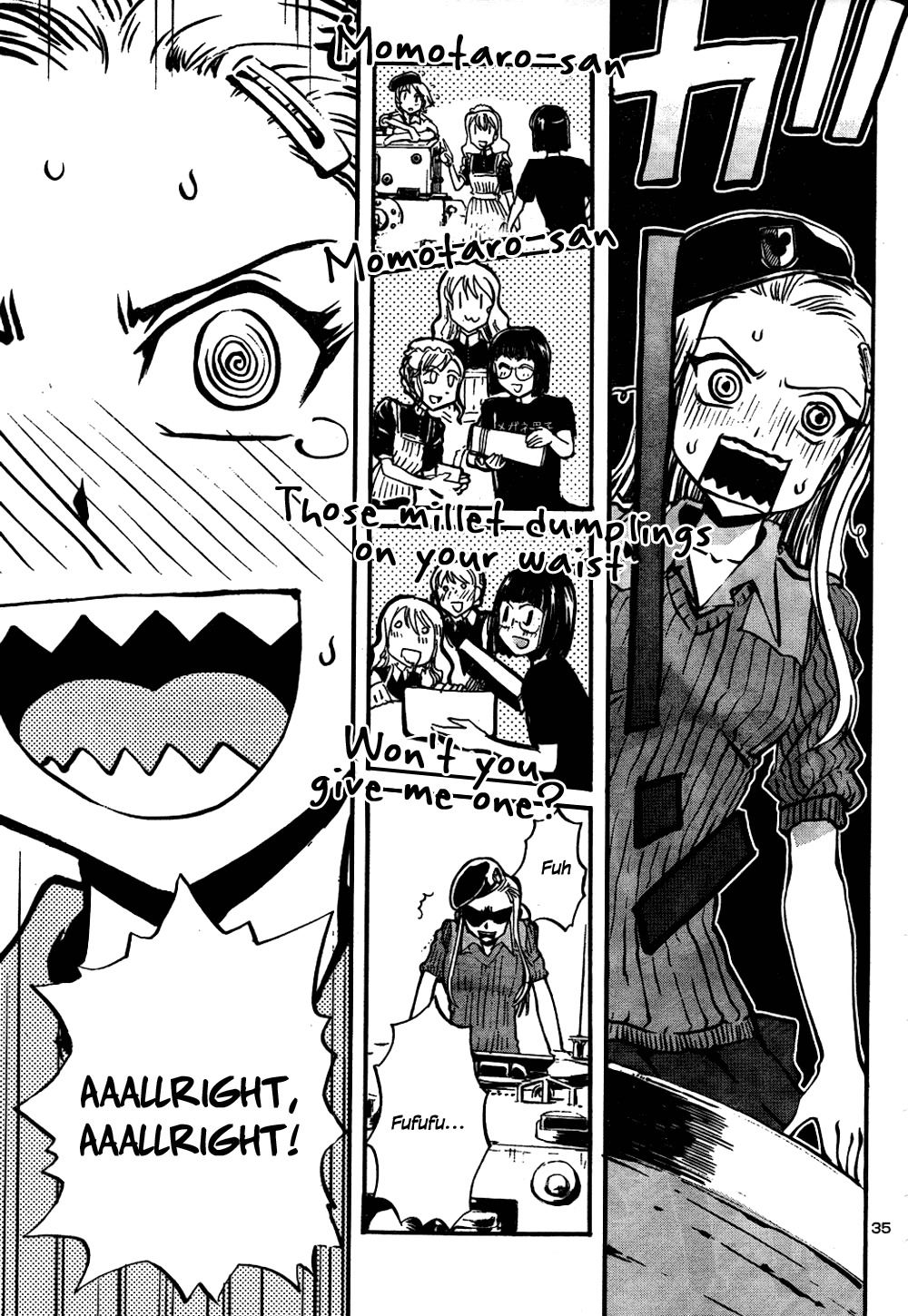 Sailor Fuku to Juusensha Chapter 15 page 33 - Chapter 15: Scheme! Alice-chan and Her Panjandrum