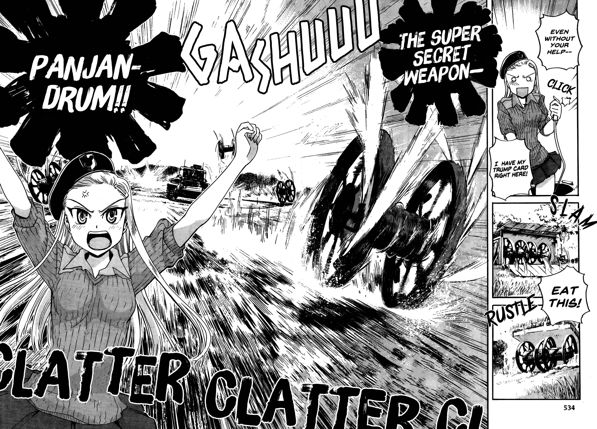 Sailor Fuku to Juusensha Chapter 15 page 34 - Chapter 15: Scheme! Alice-chan and Her Panjandrum