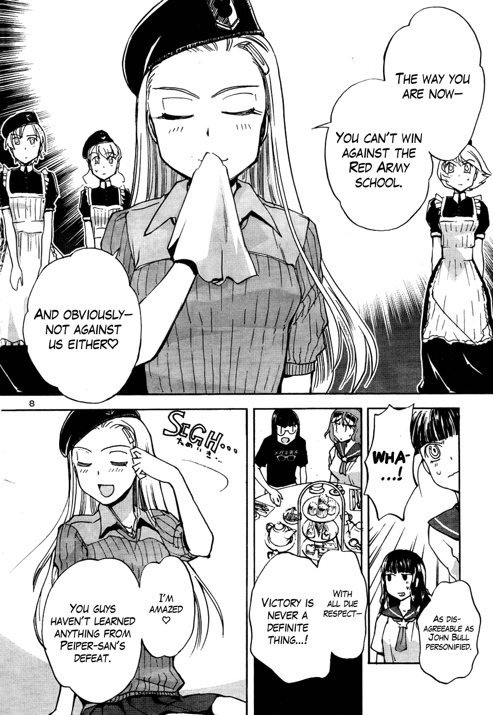 Sailor Fuku to Juusensha Chapter 15 page 7 - Chapter 15: Scheme! Alice-chan and Her Panjandrum