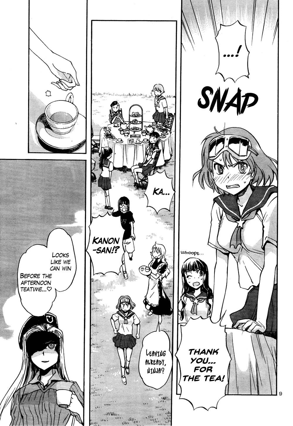 Sailor Fuku to Juusensha Chapter 15 page 8 - Chapter 15: Scheme! Alice-chan and Her Panjandrum