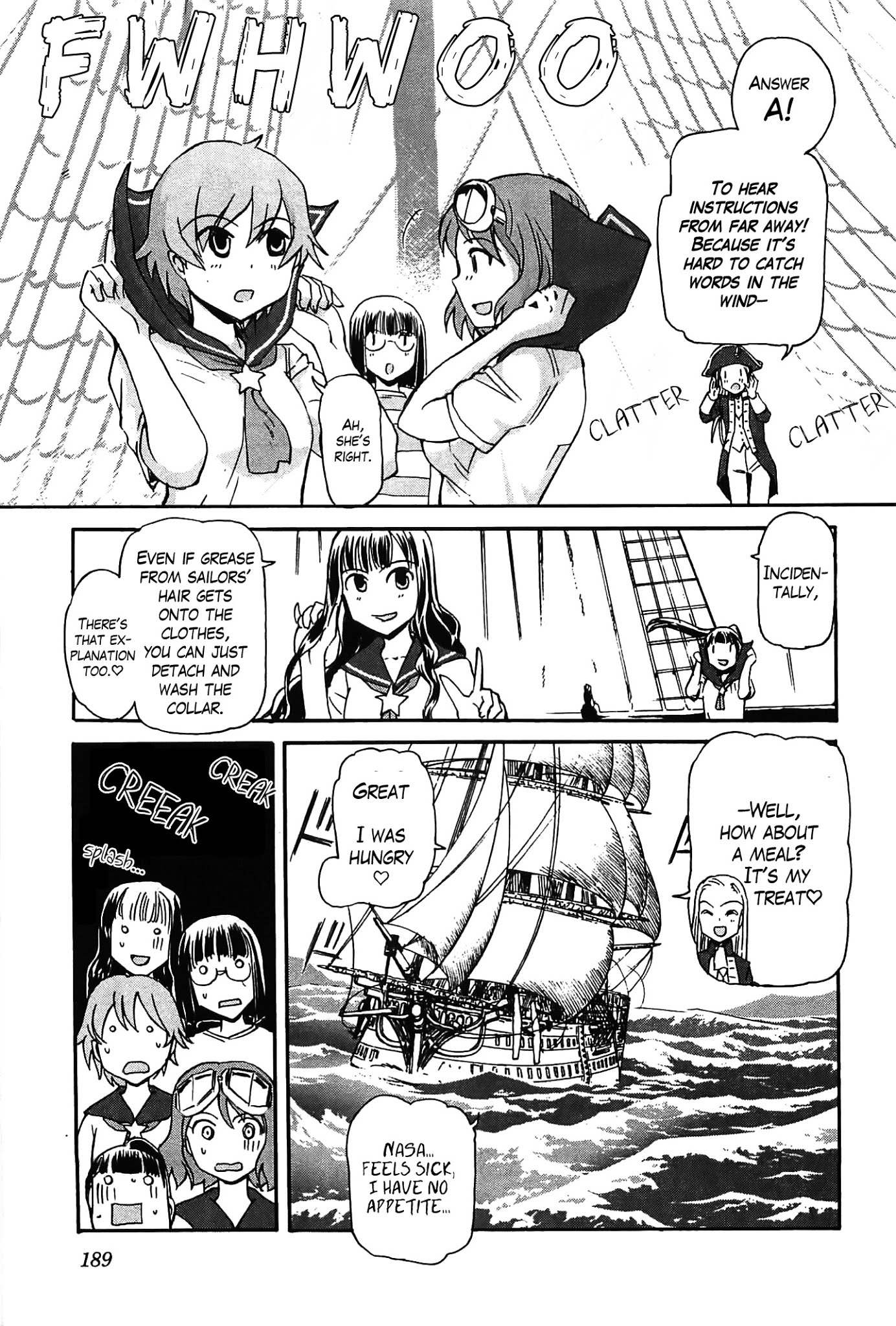 Sailor Fuku to Juusensha Chapter 16.5 page 3 - Chapter 16.5: Bonus: Leave the Port! British Navy is Serious Business!