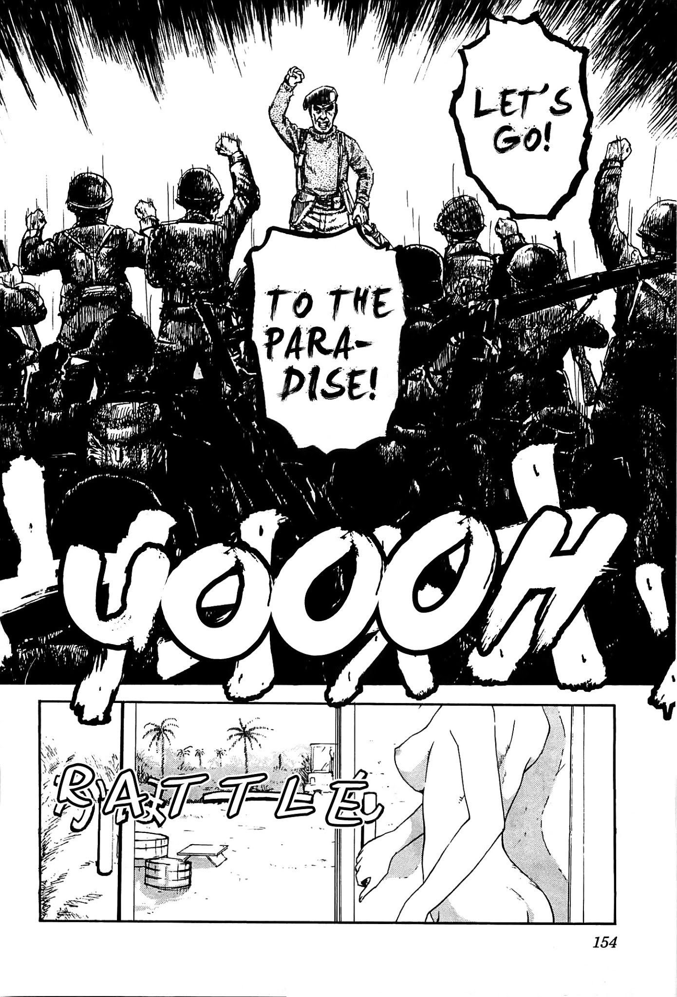 Sailor Fuku to Juusensha Chapter 16 page 13 - Chapter 16: Take a Bath! The Road to Women's Bath is a Road to Valhalla