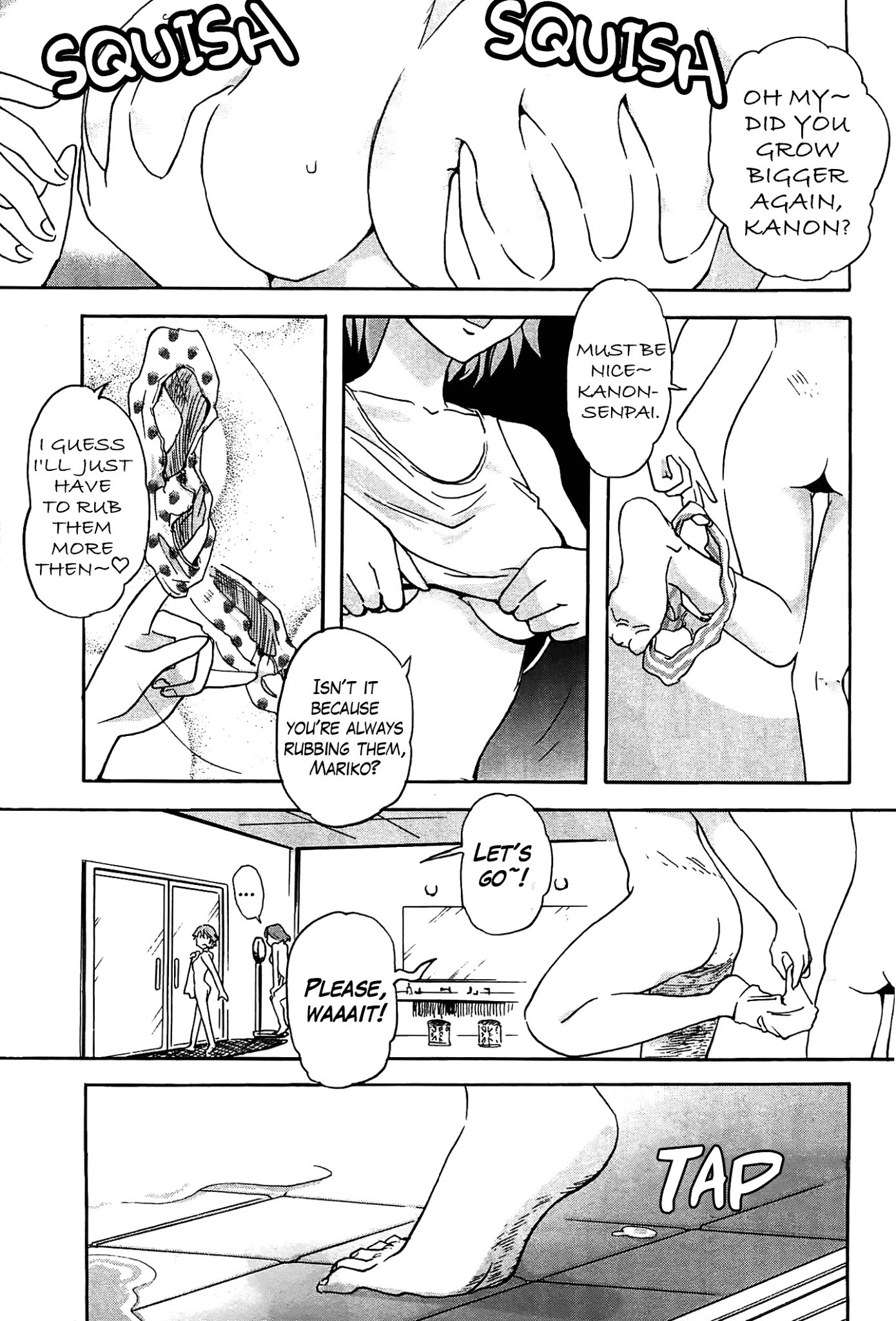 Sailor Fuku to Juusensha Chapter 16 page 14 - Chapter 16: Take a Bath! The Road to Women's Bath is a Road to Valhalla