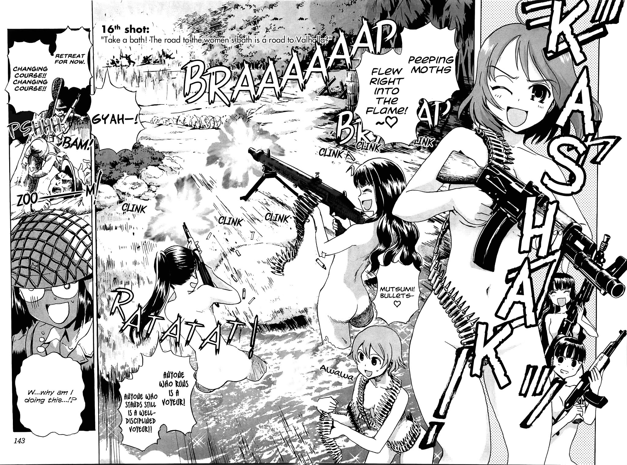 Sailor Fuku to Juusensha Chapter 16 page 2 - Chapter 16: Take a Bath! The Road to Women's Bath is a Road to Valhalla