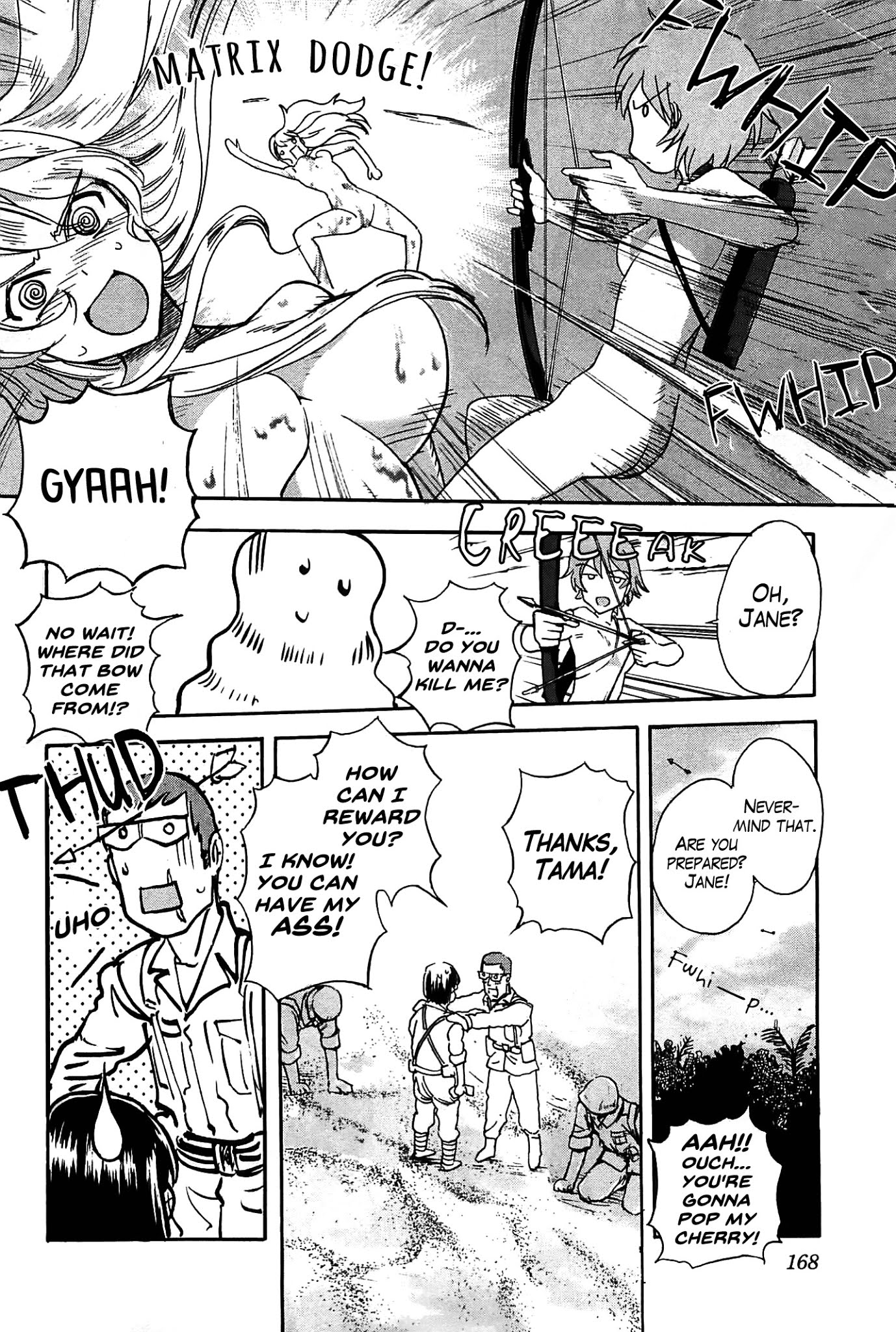 Sailor Fuku to Juusensha Chapter 16 page 25 - Chapter 16: Take a Bath! The Road to Women's Bath is a Road to Valhalla