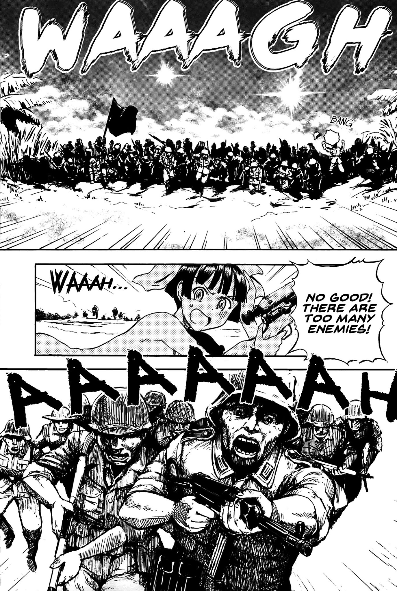 Sailor Fuku to Juusensha Chapter 16 page 32 - Chapter 16: Take a Bath! The Road to Women's Bath is a Road to Valhalla