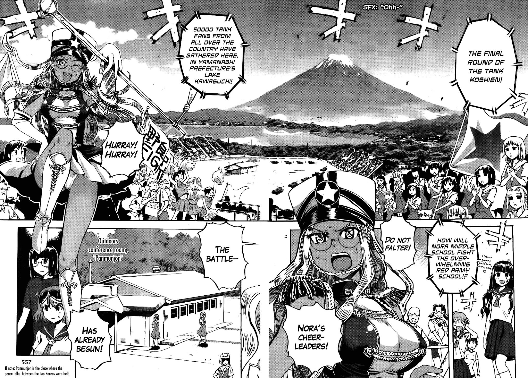 Sailor Fuku to Juusensha Chapter 17 page 10 - Chapter 17: To the Finals! Battle of the Summer Resort and Pandjandrum