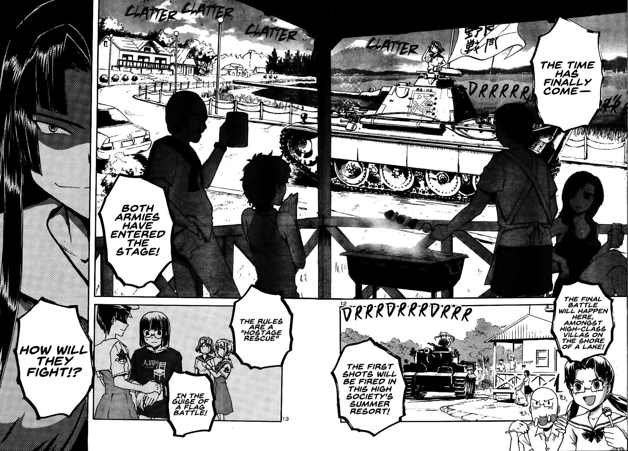 Sailor Fuku to Juusensha Chapter 17 page 17 - Chapter 17: To the Finals! Battle of the Summer Resort and Pandjandrum