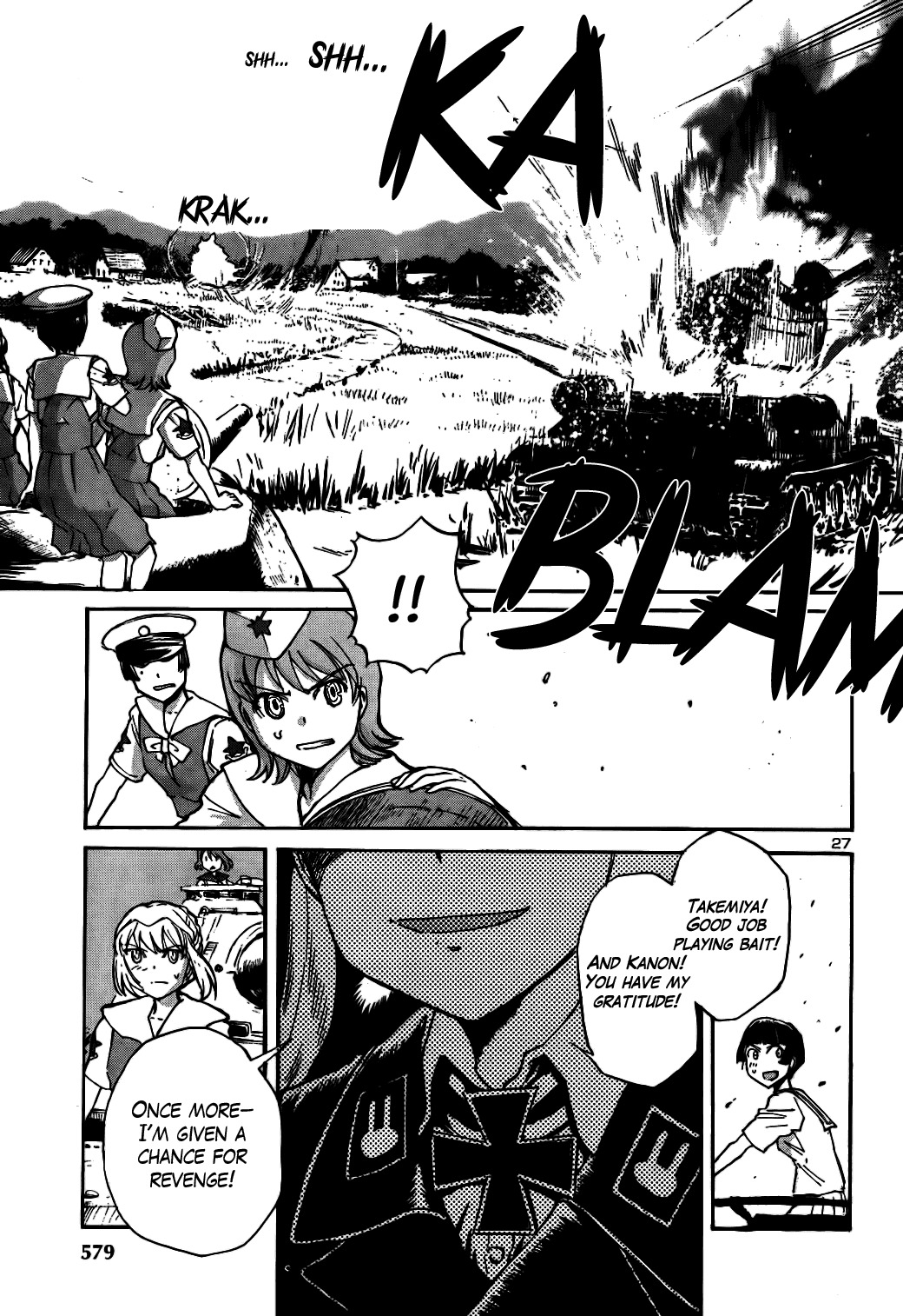 Sailor Fuku to Juusensha Chapter 17 page 30 - Chapter 17: To the Finals! Battle of the Summer Resort and Pandjandrum