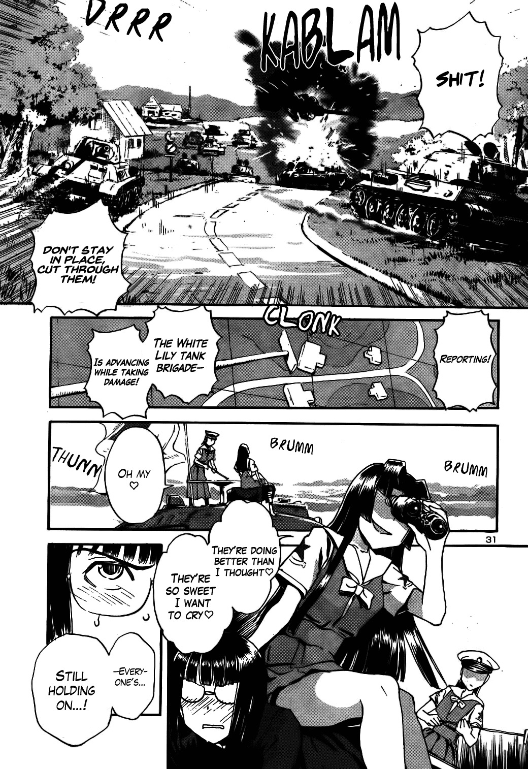 Sailor Fuku to Juusensha Chapter 17 page 33 - Chapter 17: To the Finals! Battle of the Summer Resort and Pandjandrum