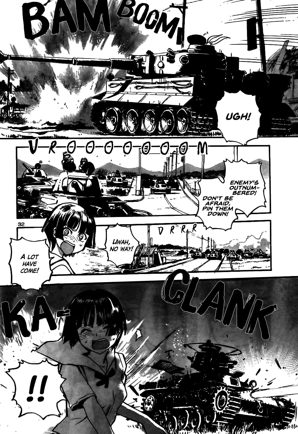 Sailor Fuku to Juusensha Chapter 17 page 34 - Chapter 17: To the Finals! Battle of the Summer Resort and Pandjandrum