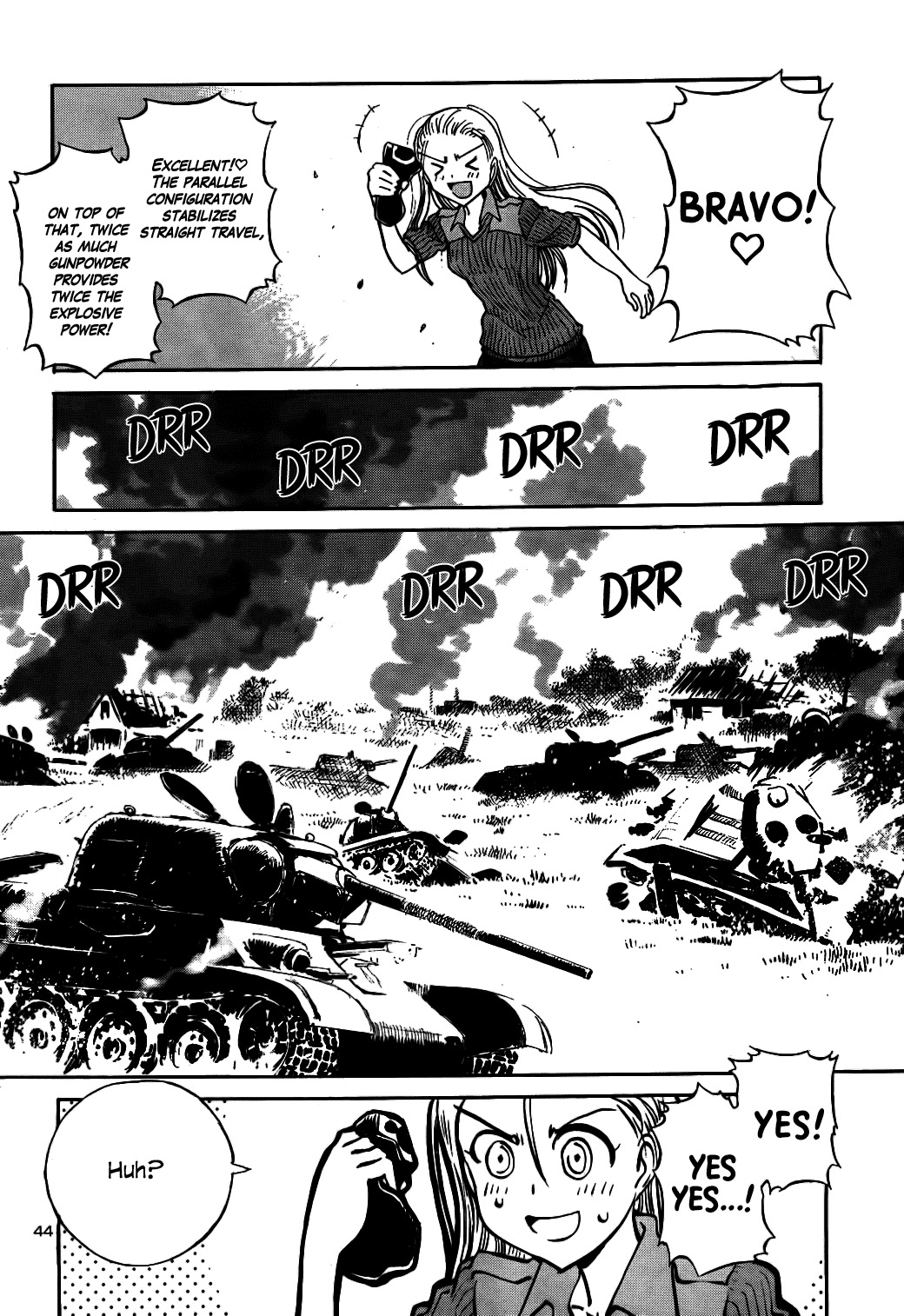 Sailor Fuku to Juusensha Chapter 17 page 45 - Chapter 17: To the Finals! Battle of the Summer Resort and Pandjandrum