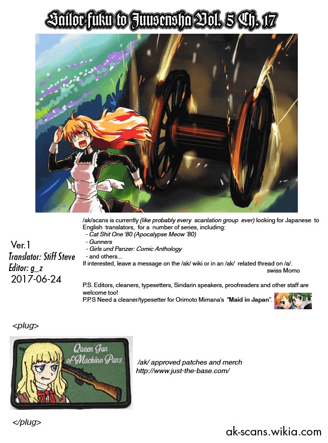 Sailor Fuku to Juusensha Chapter 17 page 48 - Chapter 17: To the Finals! Battle of the Summer Resort and Pandjandrum