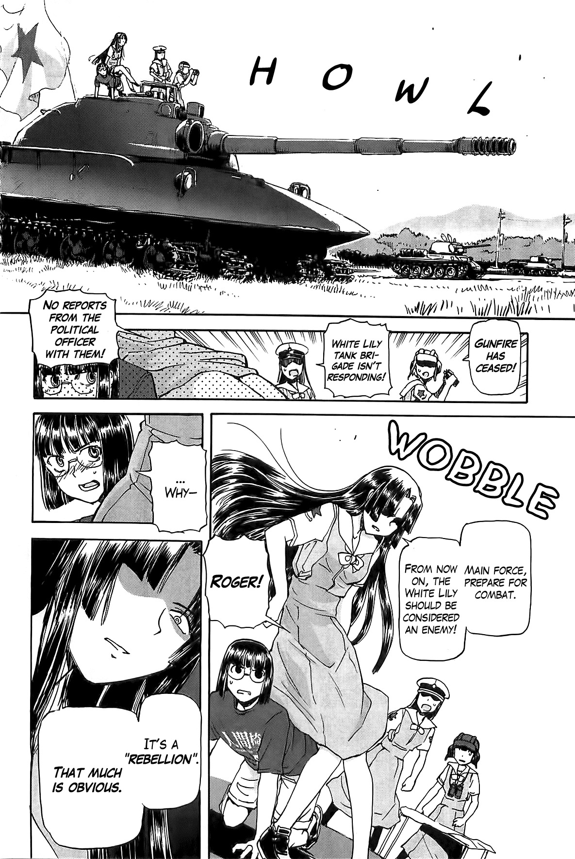 Sailor Fuku to Juusensha Chapter 18 page 11 - Chapter 18: Let's Settle This! The Strongest Tank Riders in Kanto!!