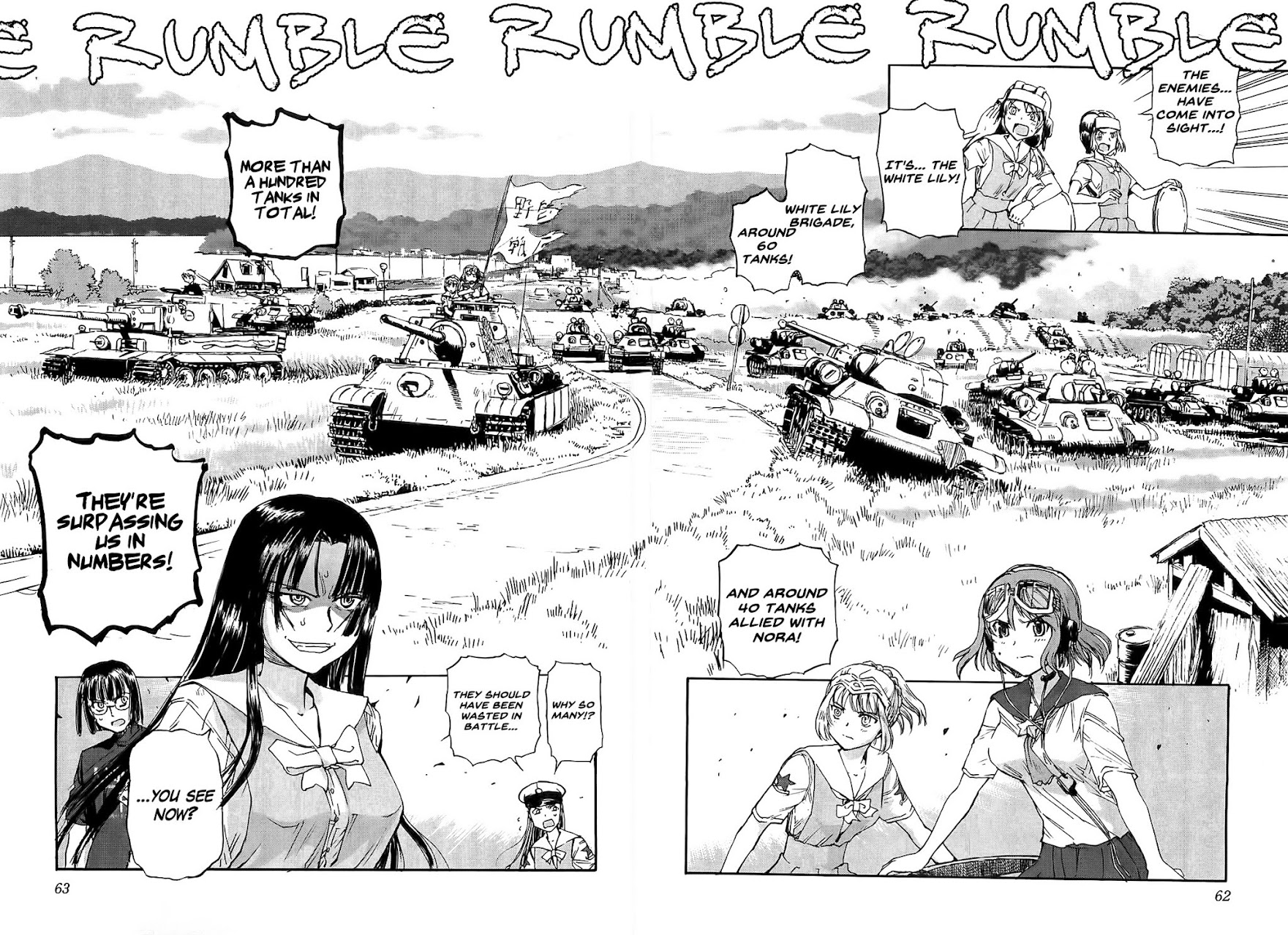 Sailor Fuku to Juusensha Chapter 18 page 13 - Chapter 18: Let's Settle This! The Strongest Tank Riders in Kanto!!