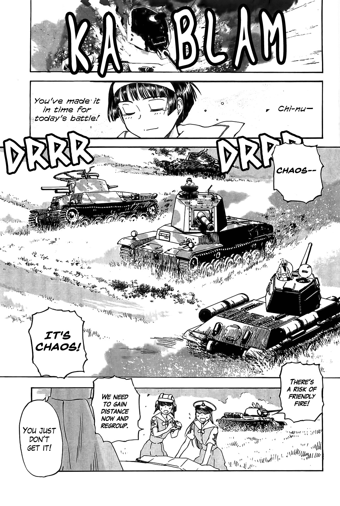 Sailor Fuku to Juusensha Chapter 18 page 19 - Chapter 18: Let's Settle This! The Strongest Tank Riders in Kanto!!