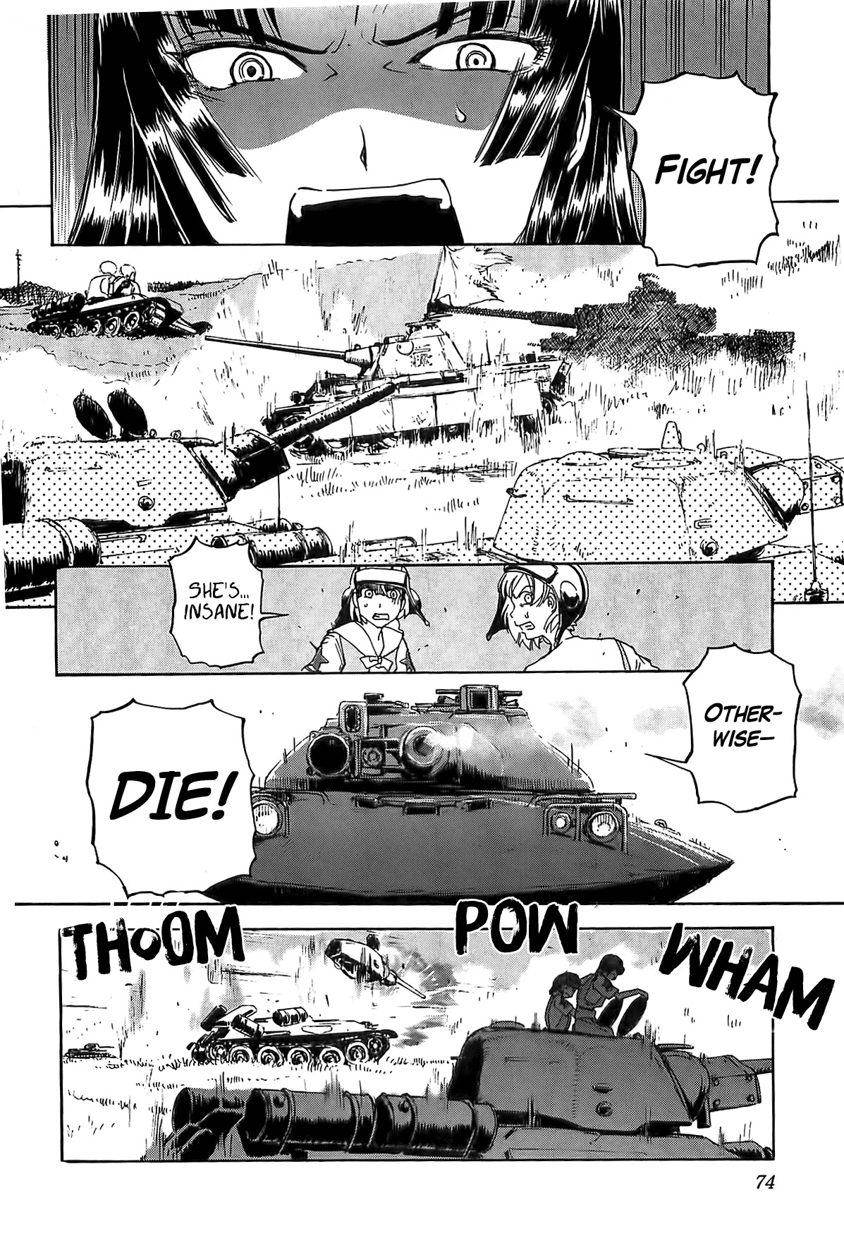 Sailor Fuku to Juusensha Chapter 18 page 23 - Chapter 18: Let's Settle This! The Strongest Tank Riders in Kanto!!