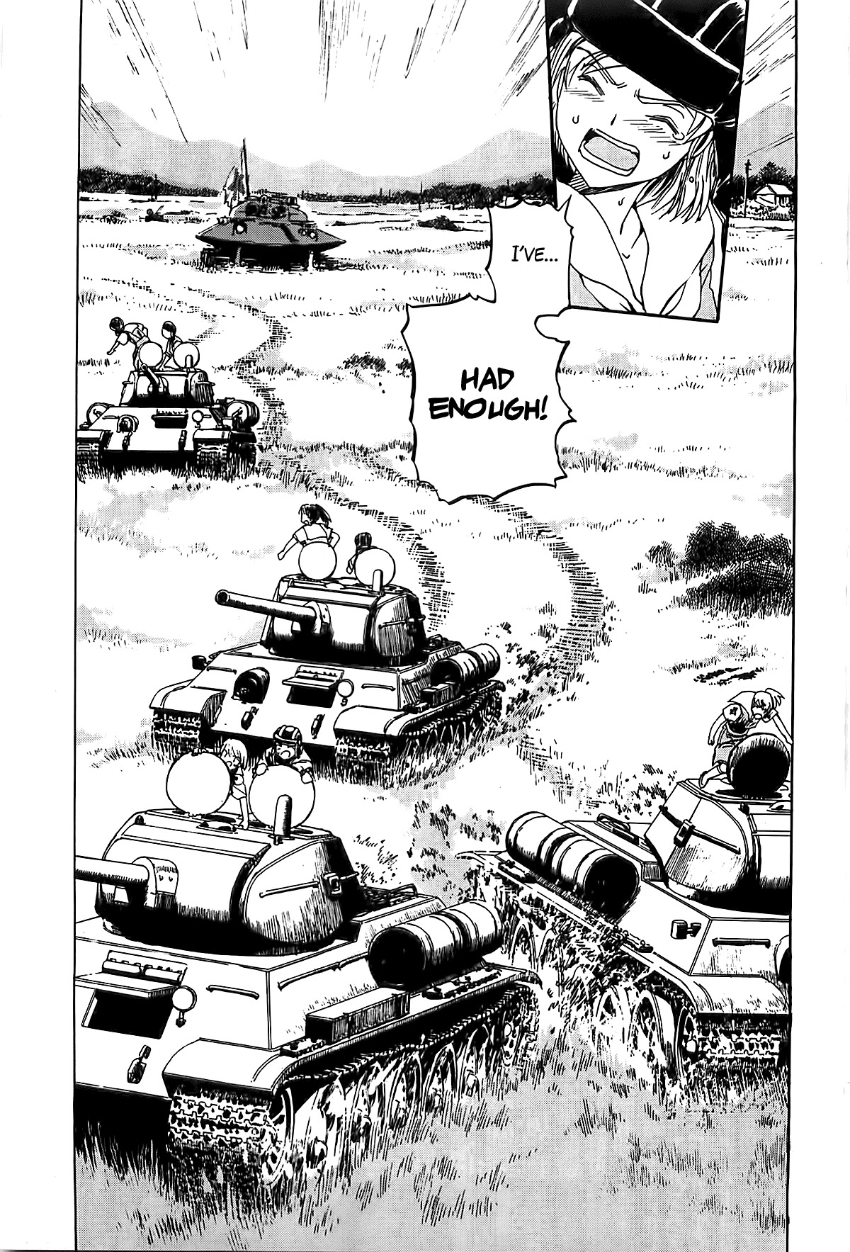 Sailor Fuku to Juusensha Chapter 18 page 24 - Chapter 18: Let's Settle This! The Strongest Tank Riders in Kanto!!
