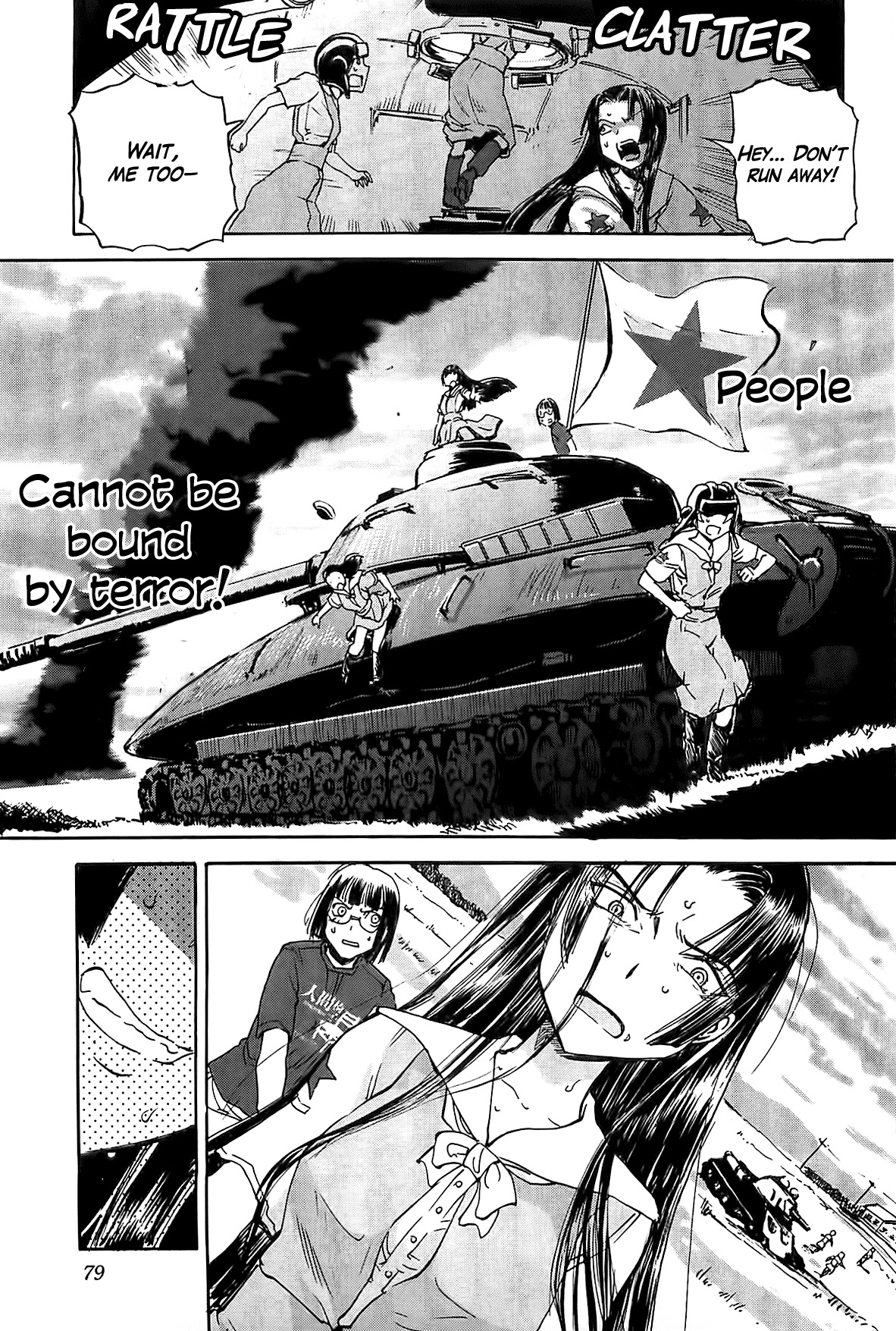 Sailor Fuku to Juusensha Chapter 18 page 27 - Chapter 18: Let's Settle This! The Strongest Tank Riders in Kanto!!