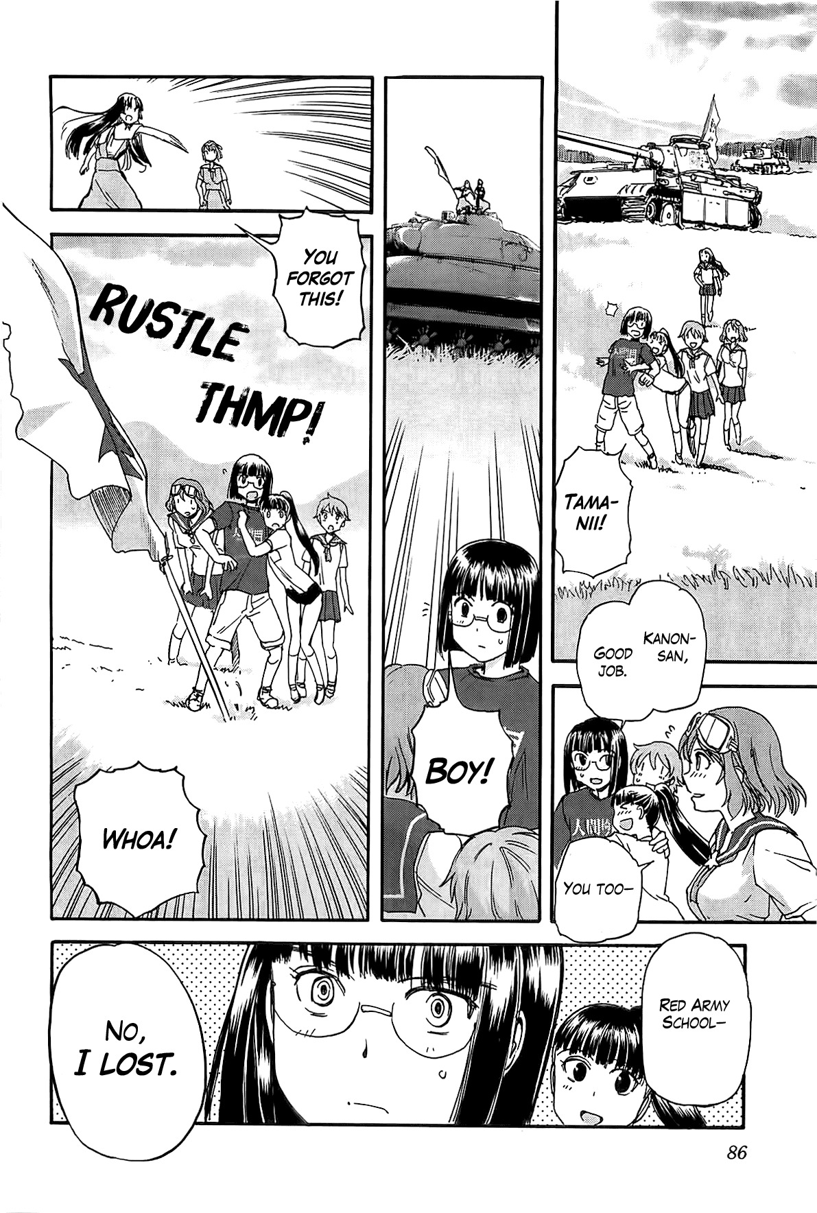 Sailor Fuku to Juusensha Chapter 18 page 34 - Chapter 18: Let's Settle This! The Strongest Tank Riders in Kanto!!
