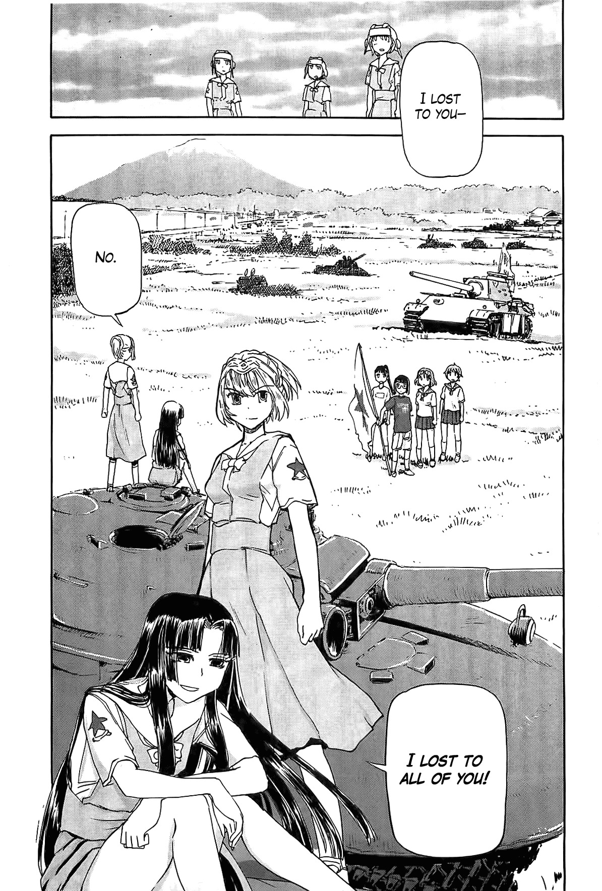 Sailor Fuku to Juusensha Chapter 18 page 35 - Chapter 18: Let's Settle This! The Strongest Tank Riders in Kanto!!