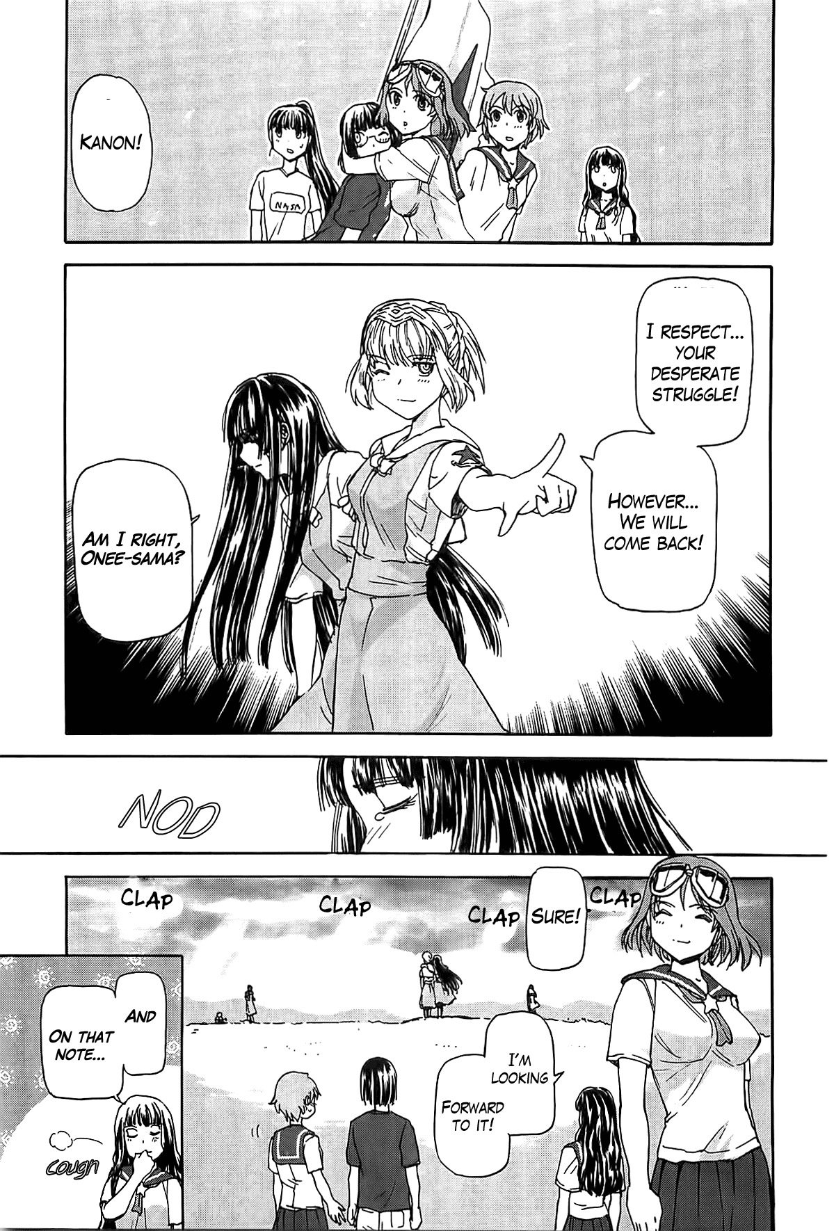 Sailor Fuku to Juusensha Chapter 18 page 37 - Chapter 18: Let's Settle This! The Strongest Tank Riders in Kanto!!