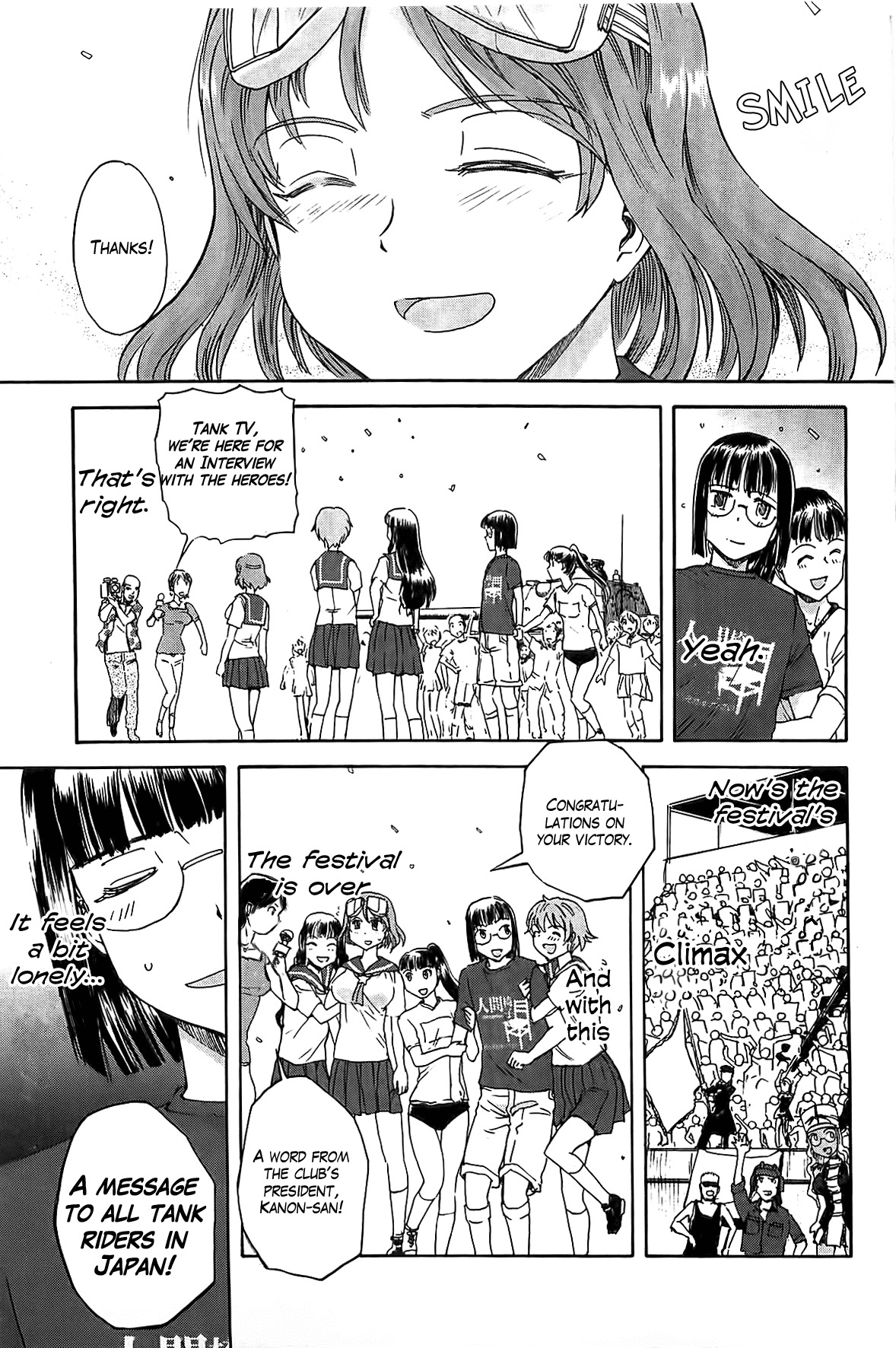 Sailor Fuku to Juusensha Chapter 18 page 39 - Chapter 18: Let's Settle This! The Strongest Tank Riders in Kanto!!