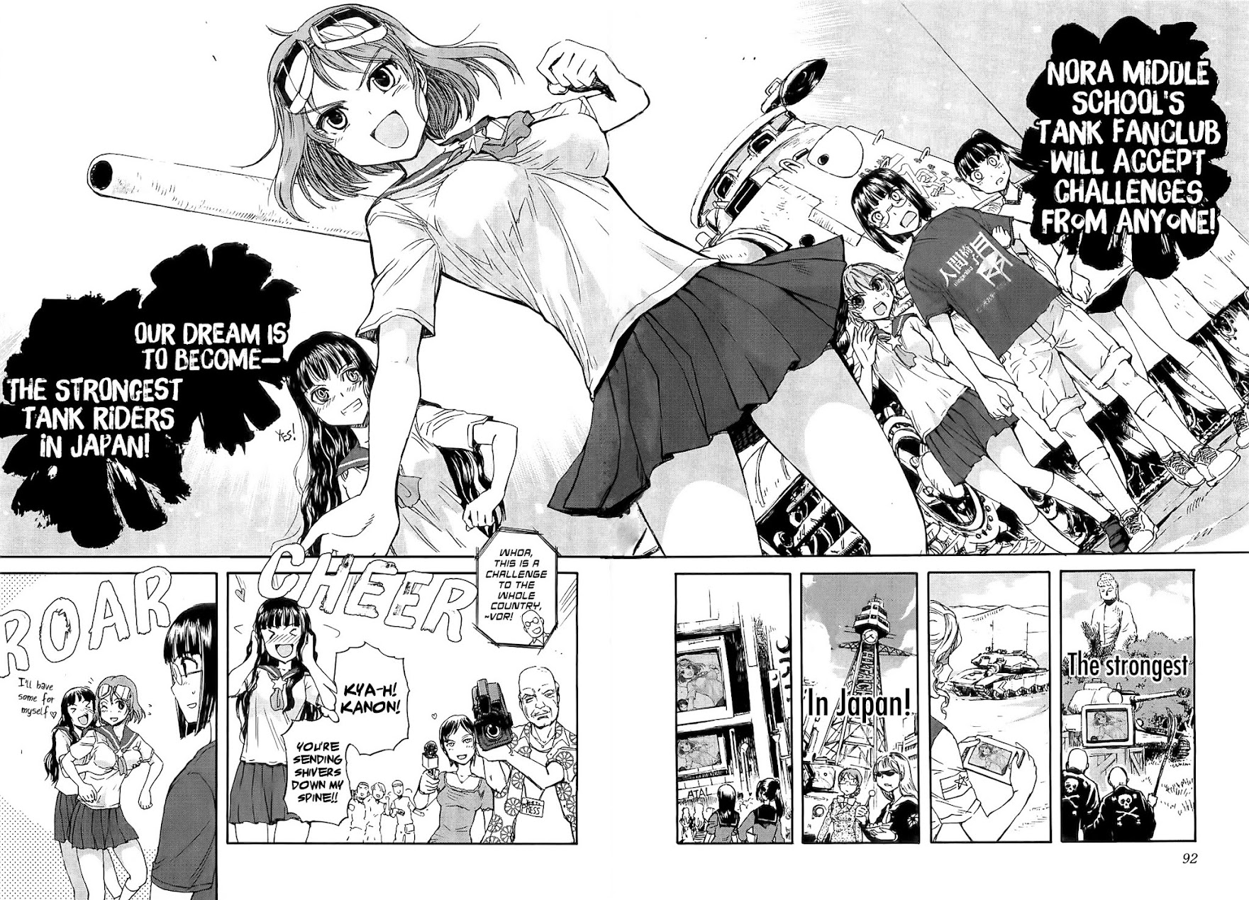 Sailor Fuku to Juusensha Chapter 18 page 40 - Chapter 18: Let's Settle This! The Strongest Tank Riders in Kanto!!