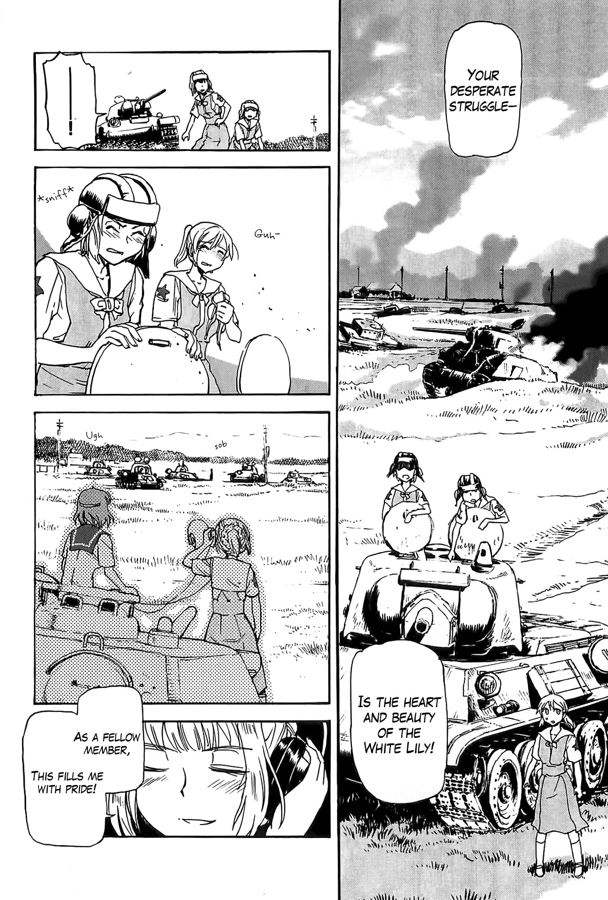 Sailor Fuku to Juusensha Chapter 18 page 5 - Chapter 18: Let's Settle This! The Strongest Tank Riders in Kanto!!