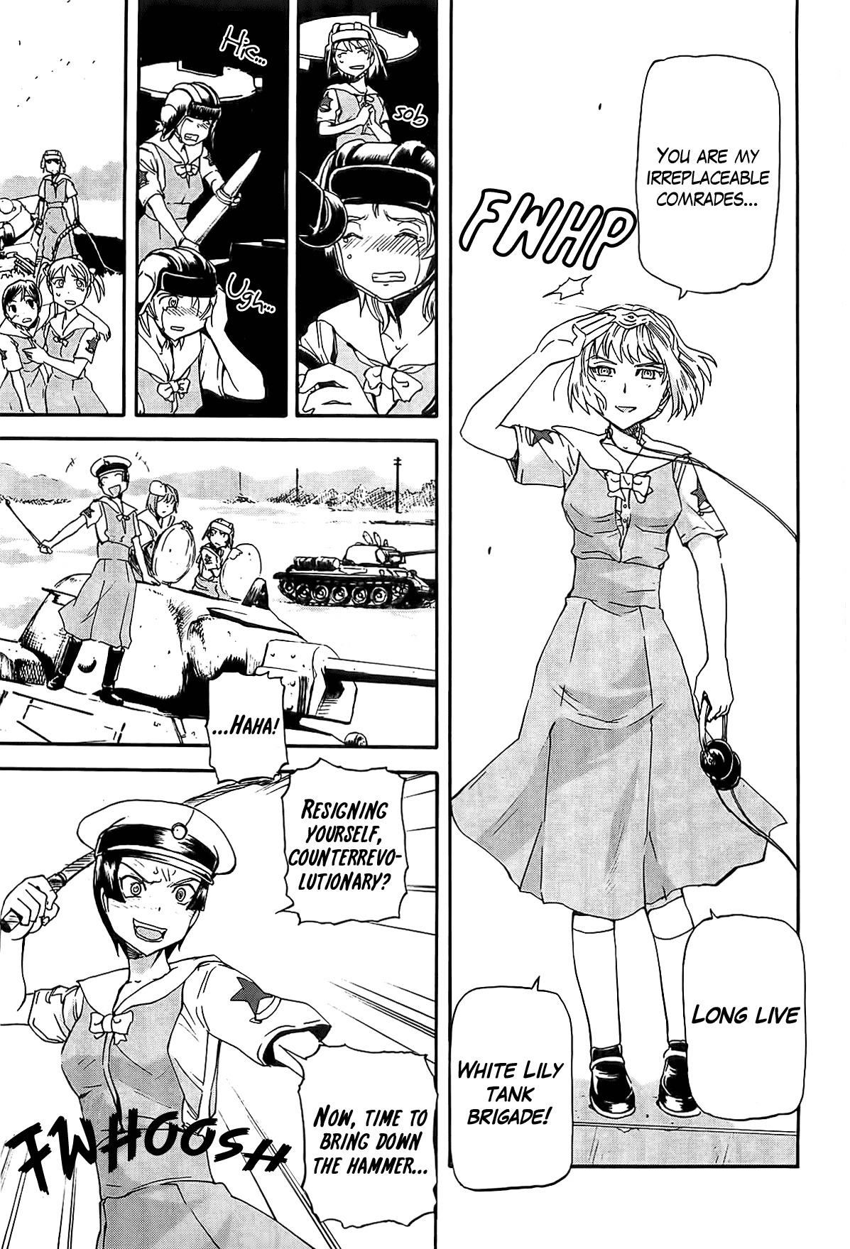 Sailor Fuku to Juusensha Chapter 18 page 6 - Chapter 18: Let's Settle This! The Strongest Tank Riders in Kanto!!