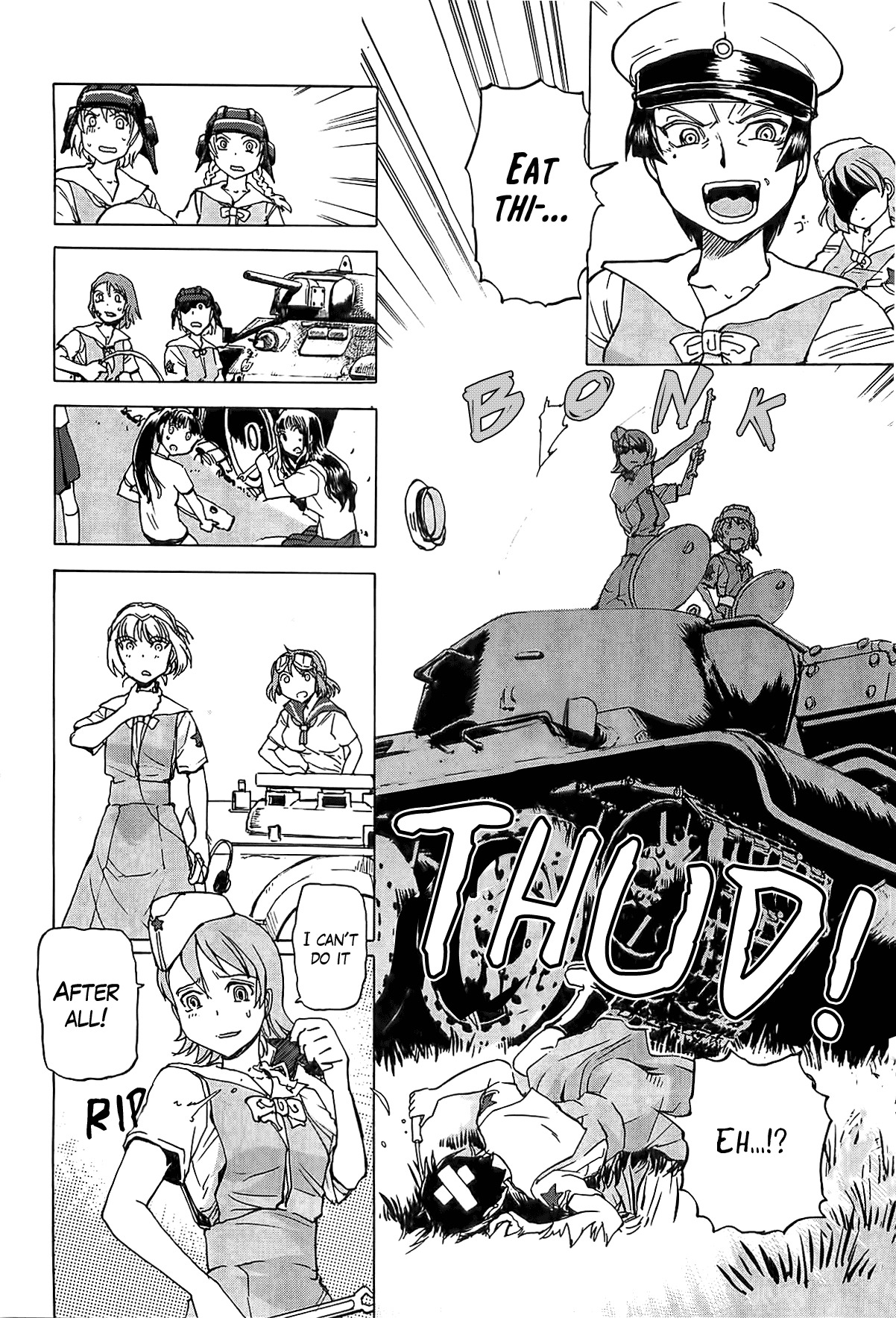 Sailor Fuku to Juusensha Chapter 18 page 7 - Chapter 18: Let's Settle This! The Strongest Tank Riders in Kanto!!