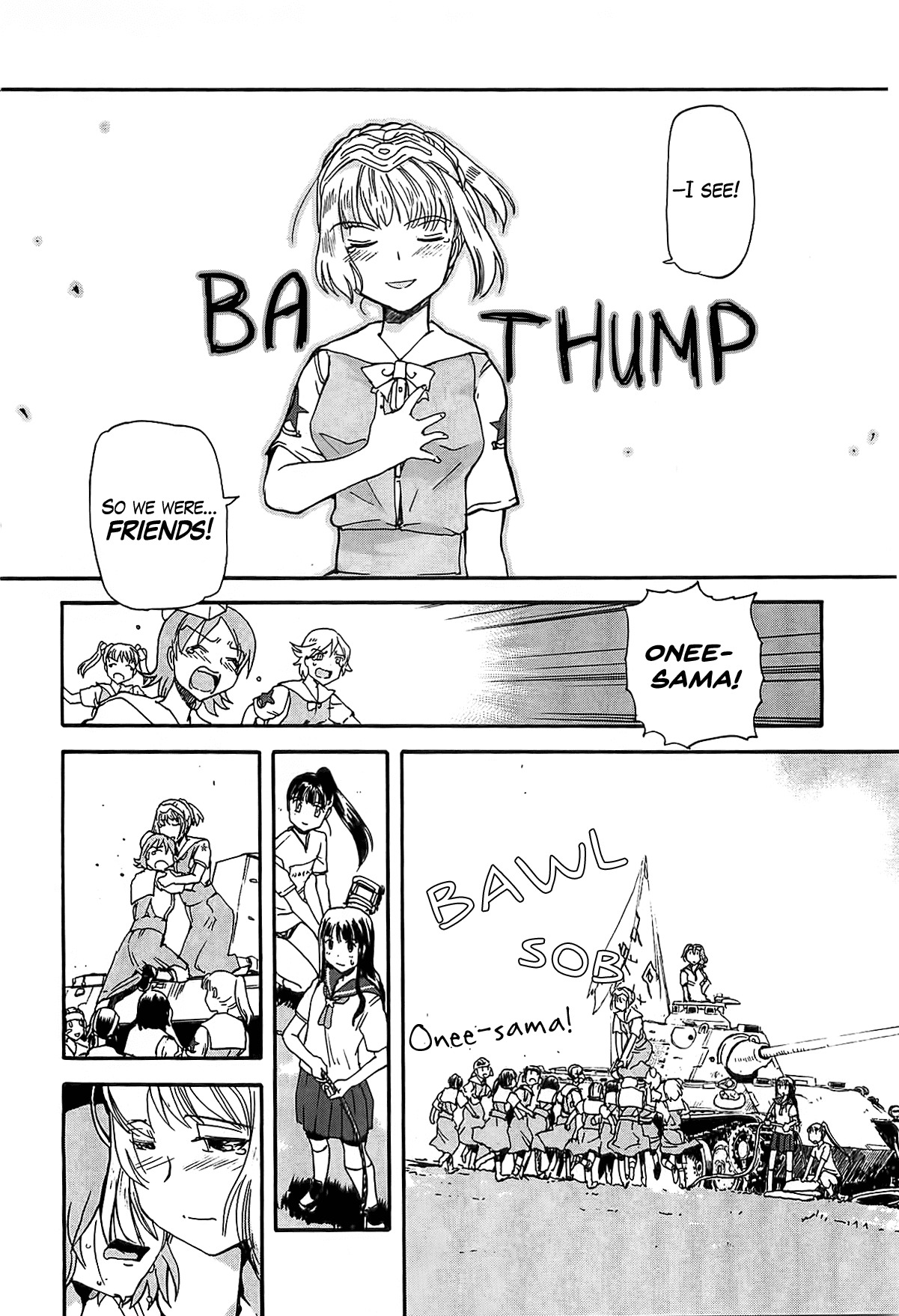 Sailor Fuku to Juusensha Chapter 18 page 9 - Chapter 18: Let's Settle This! The Strongest Tank Riders in Kanto!!