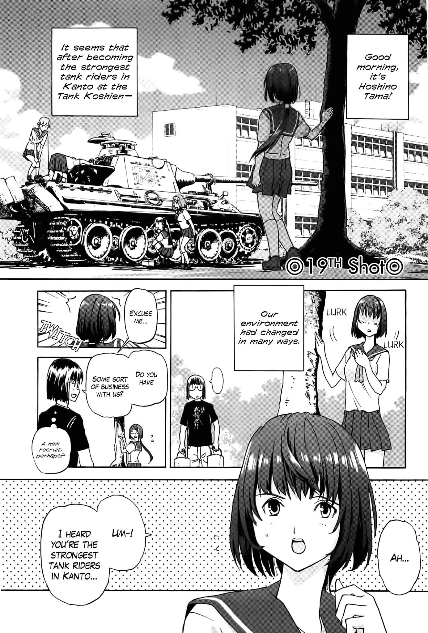 Sailor Fuku to Juusensha Chapter 19 page 1 - Chapter 19: Revolt! Sengoku Institute and the Battlefield Princess