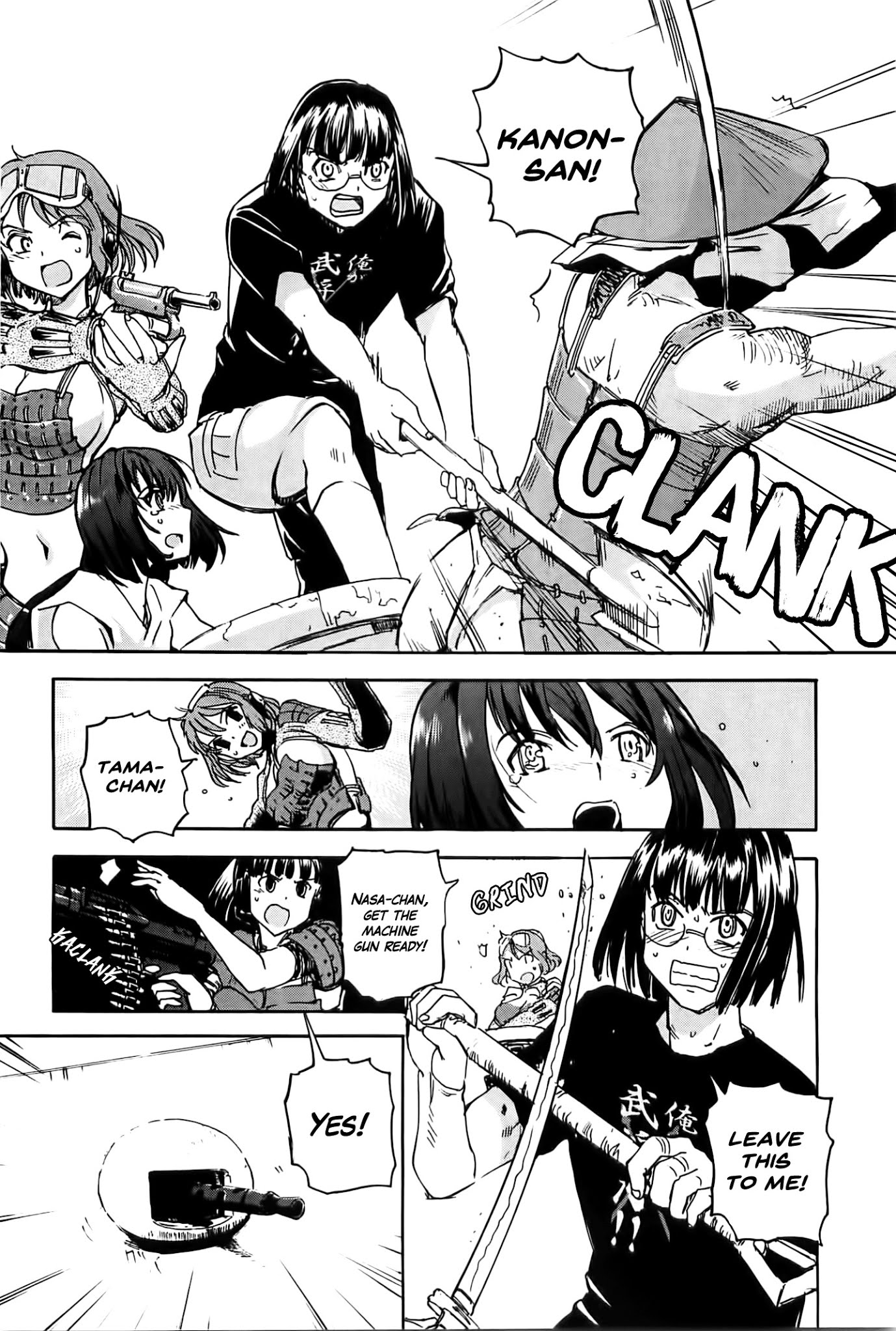 Sailor Fuku to Juusensha Chapter 19 page 13 - Chapter 19: Revolt! Sengoku Institute and the Battlefield Princess