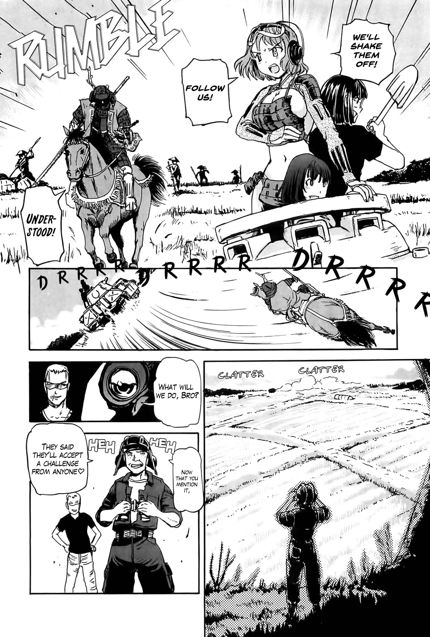 Sailor Fuku to Juusensha Chapter 19 page 15 - Chapter 19: Revolt! Sengoku Institute and the Battlefield Princess