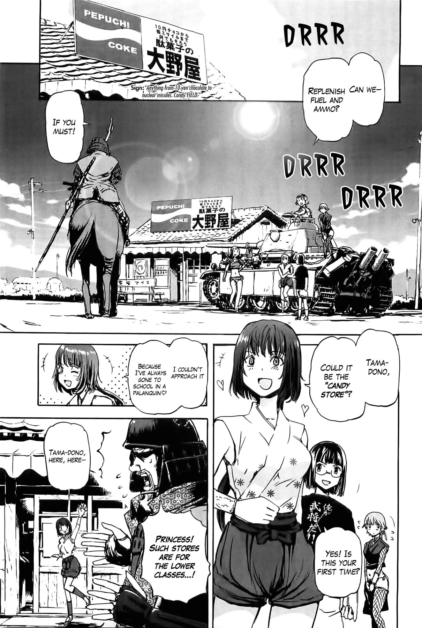 Sailor Fuku to Juusensha Chapter 19 page 16 - Chapter 19: Revolt! Sengoku Institute and the Battlefield Princess