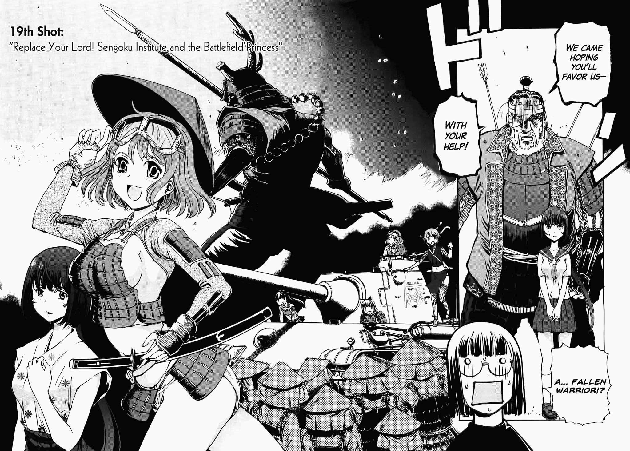 Sailor Fuku to Juusensha Chapter 19 page 2 - Chapter 19: Revolt! Sengoku Institute and the Battlefield Princess