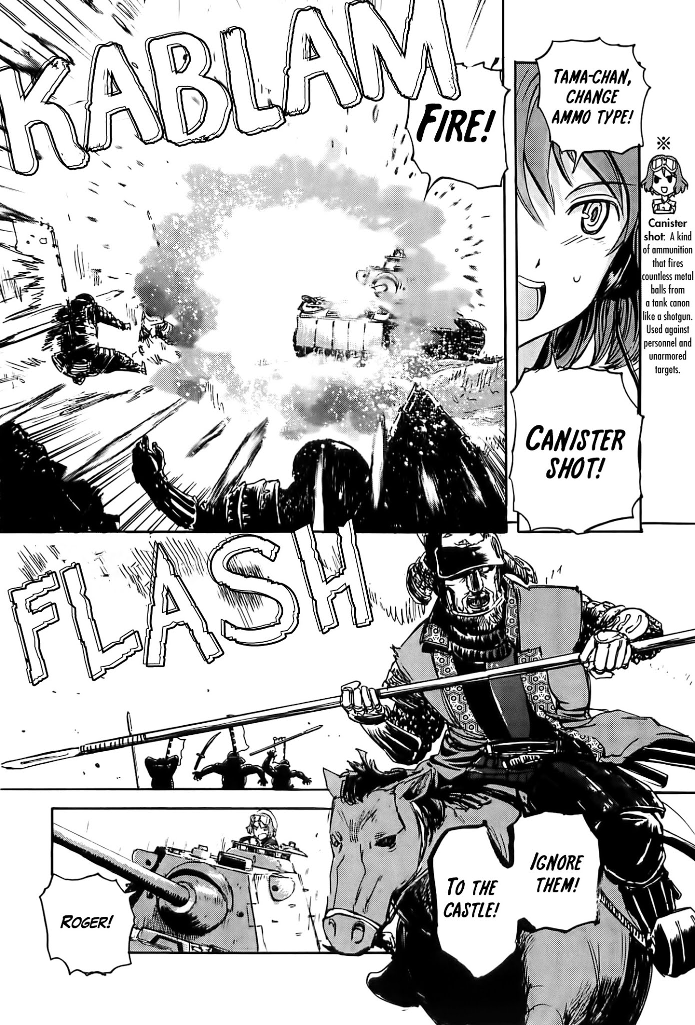 Sailor Fuku to Juusensha Chapter 19 page 24 - Chapter 19: Revolt! Sengoku Institute and the Battlefield Princess